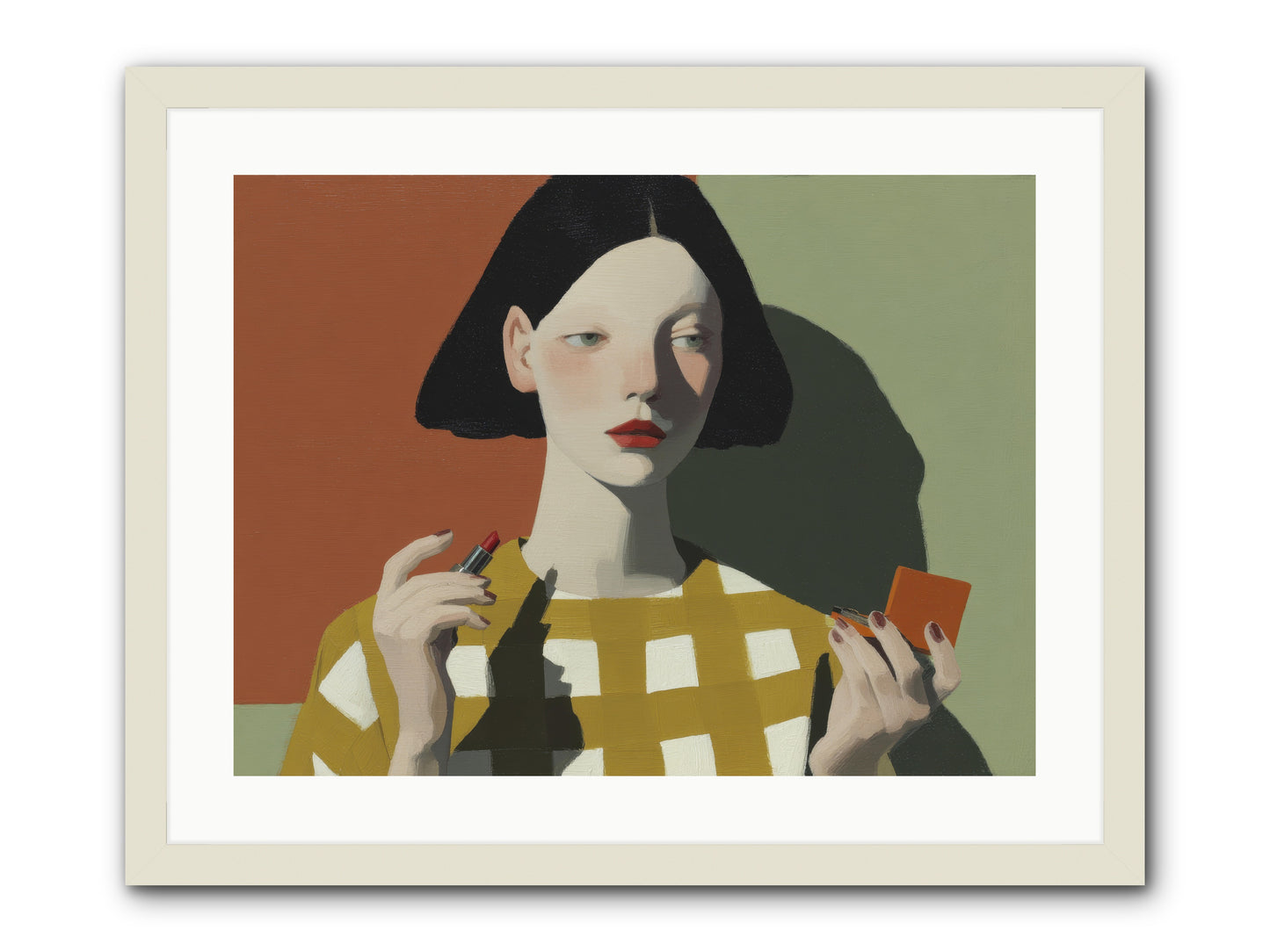 The Warmth of Absence -- Framed Print - White 24x18