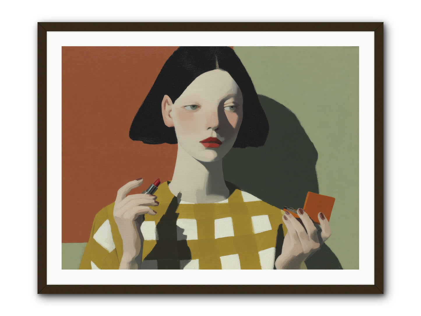 The Warmth of Absence -- Framed Print - Black 40x30