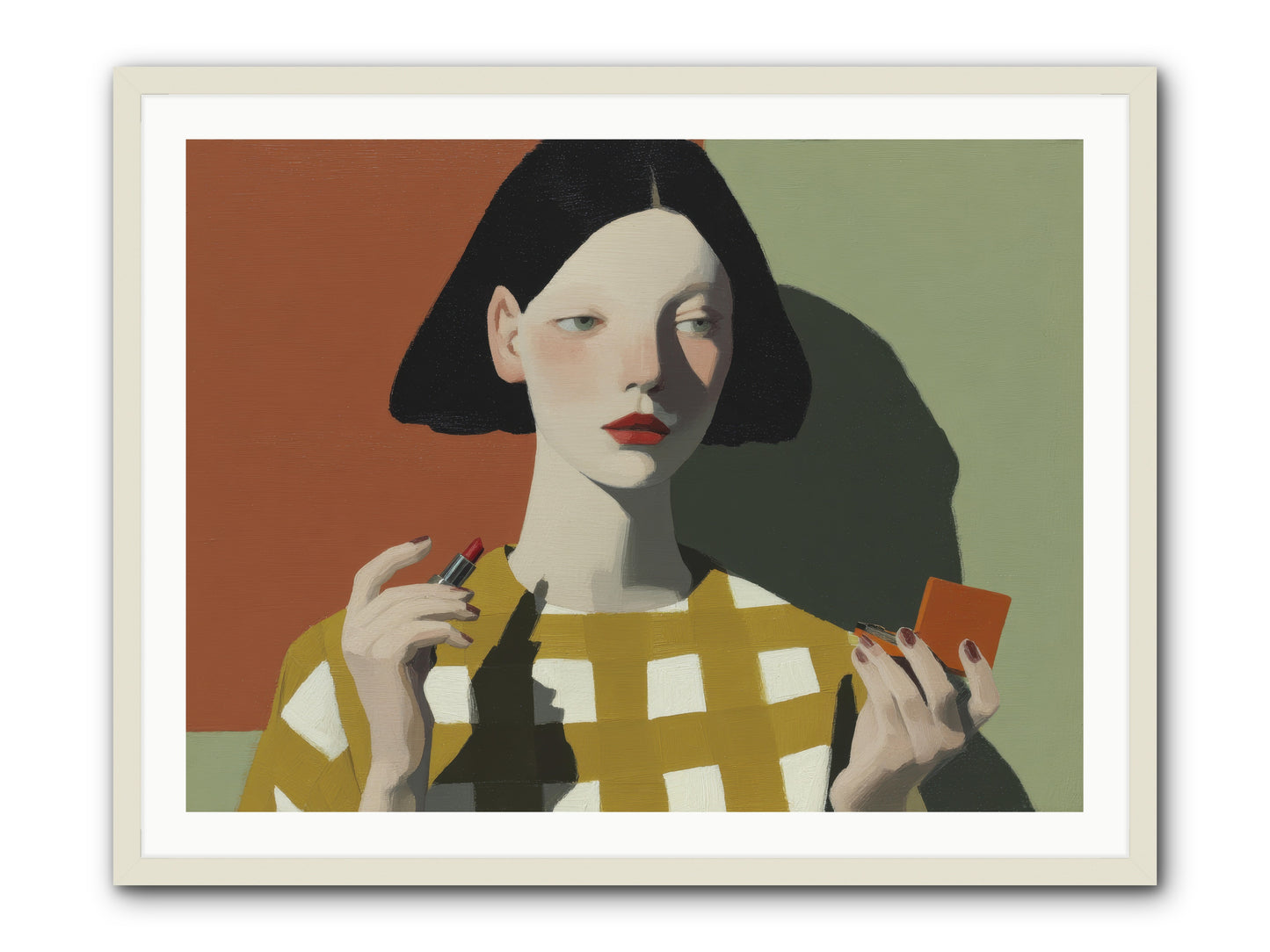 The Warmth of Absence -- Framed Print - White 40x30