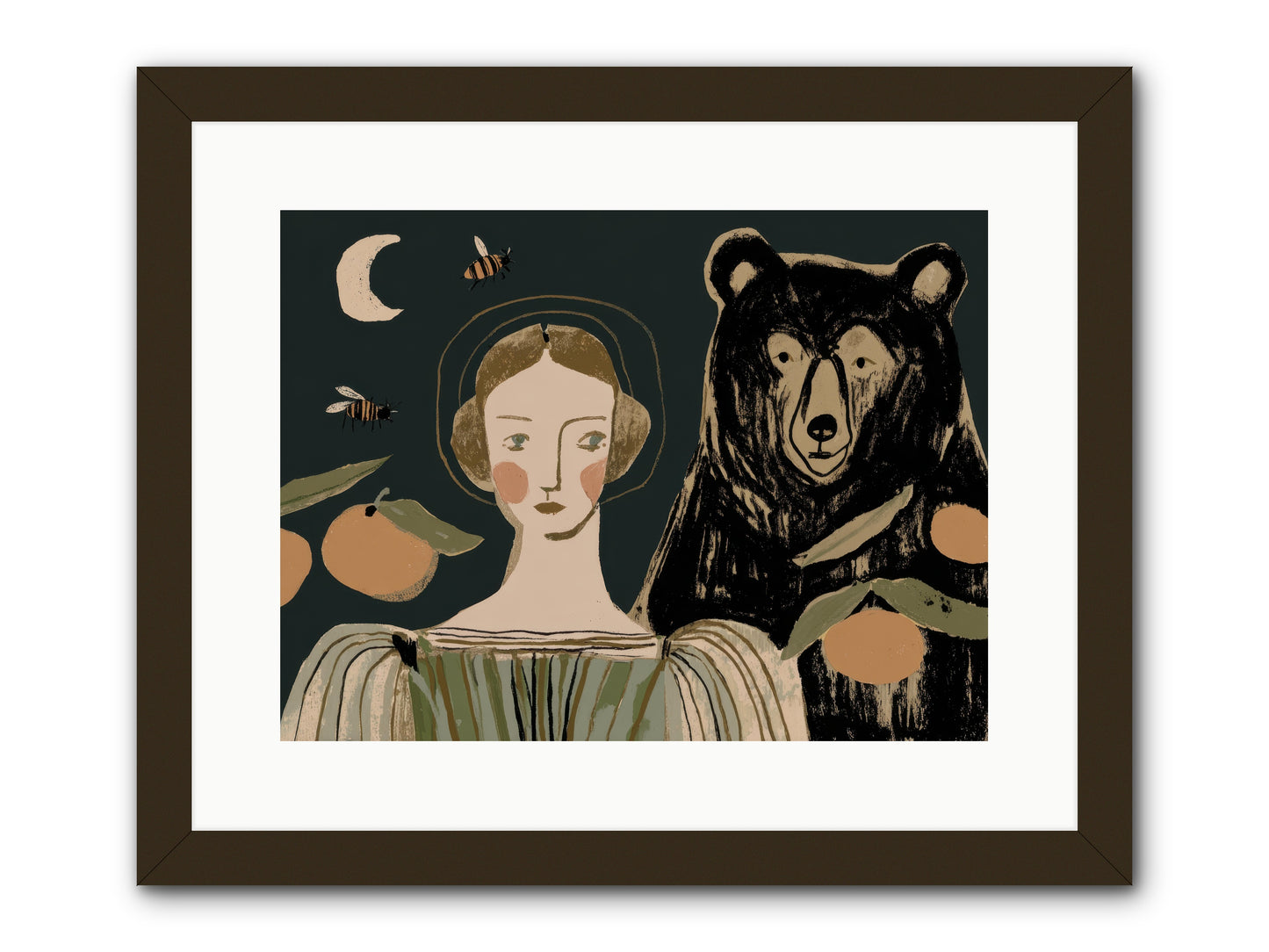The Warmth of Memory -- Framed Print - Black 16x12