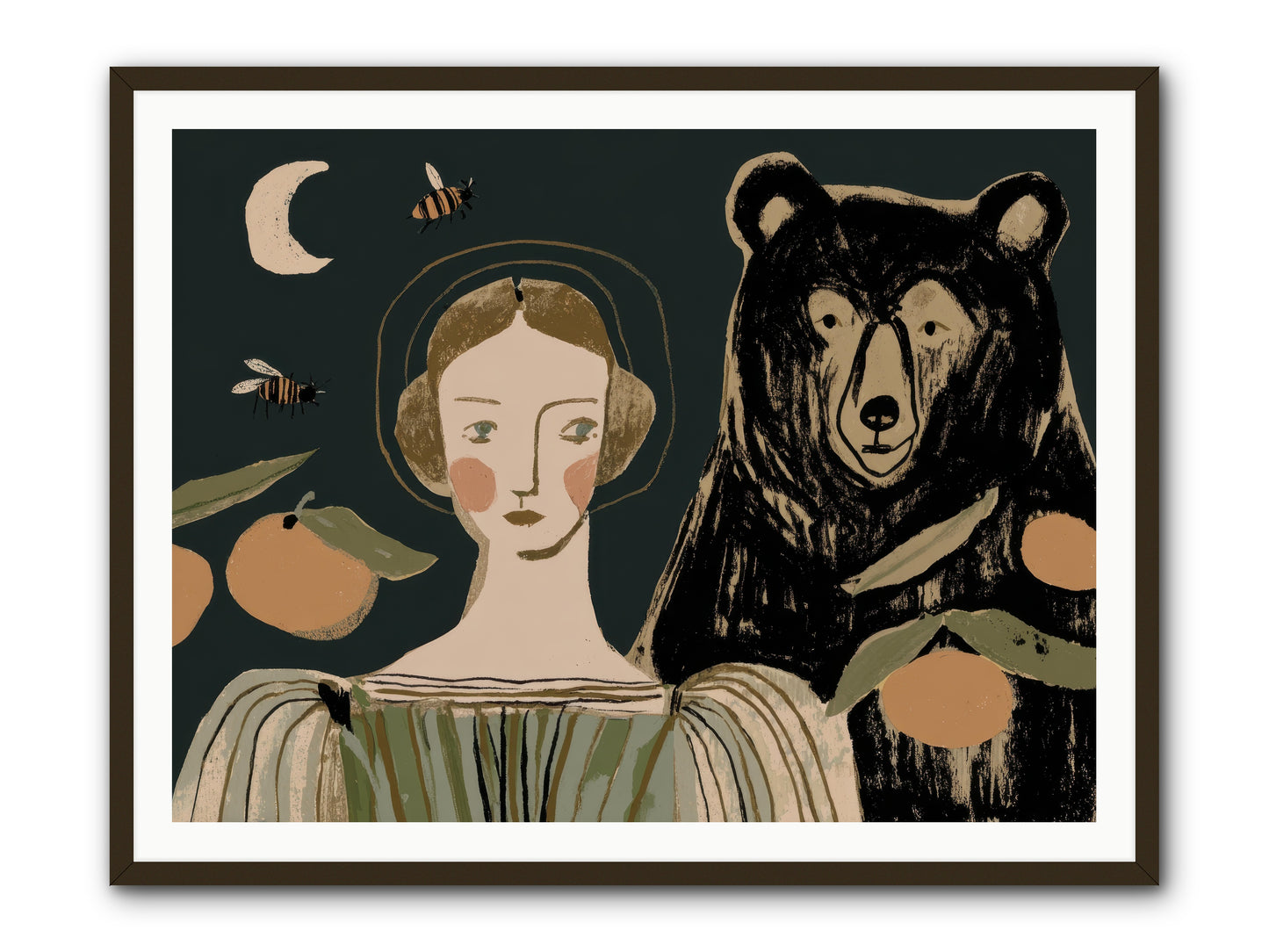 The Warmth of Memory -- Framed Print - Black 48x36