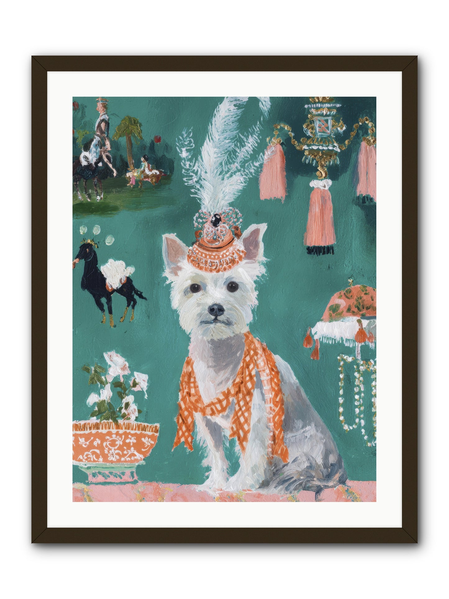 The Whisper of Gladness -- Framed Print - Black 24x32