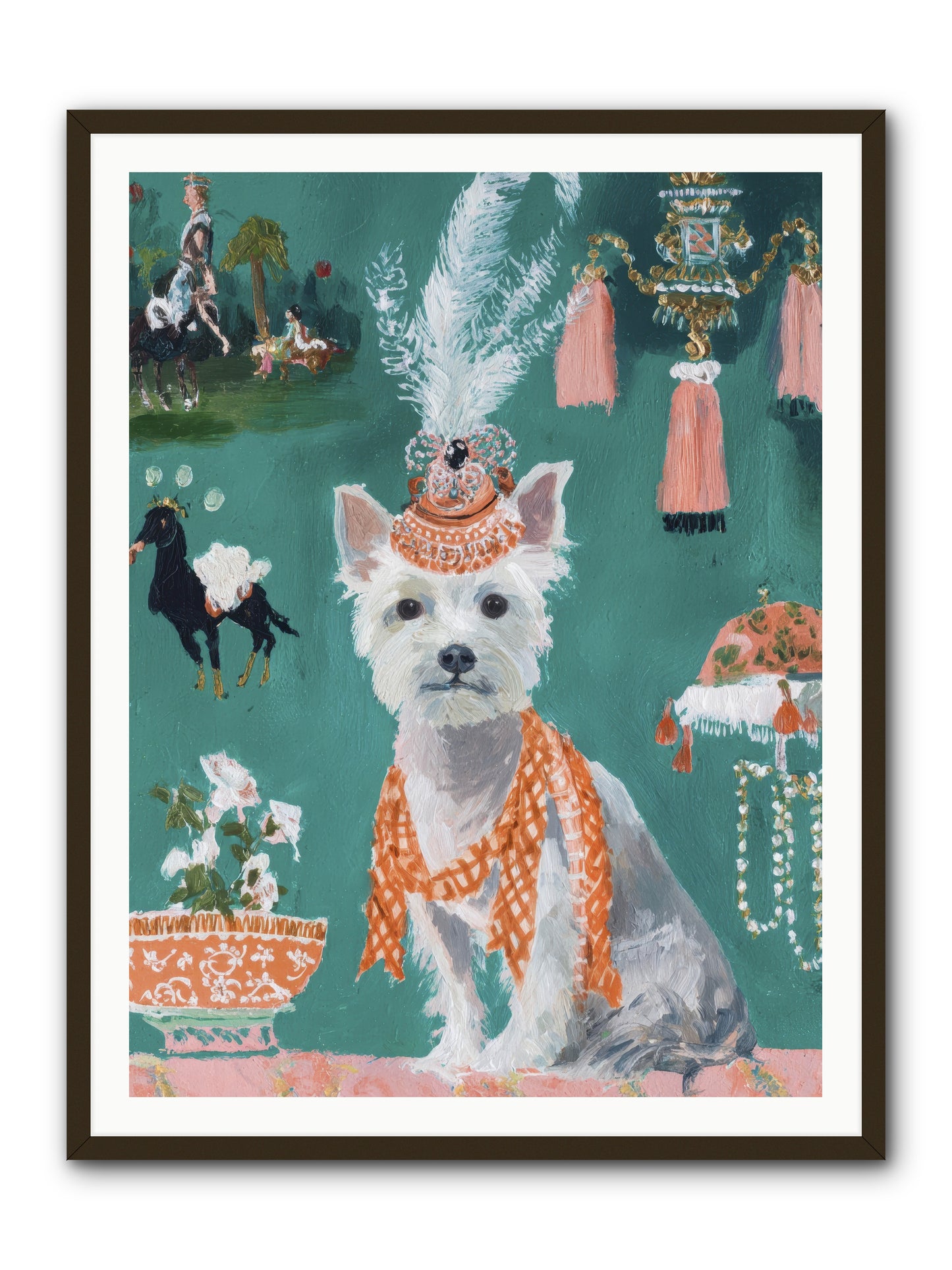 The Whisper of Gladness -- Framed Print - Black 36x48