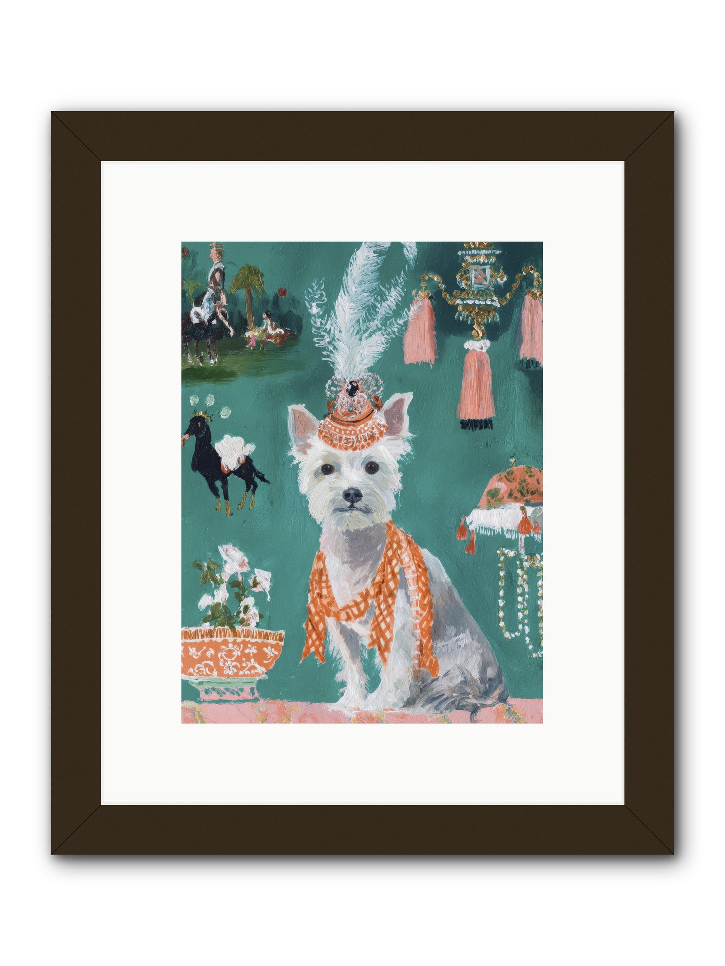The Whisper of Gladness -- Framed Print - Black 9x12