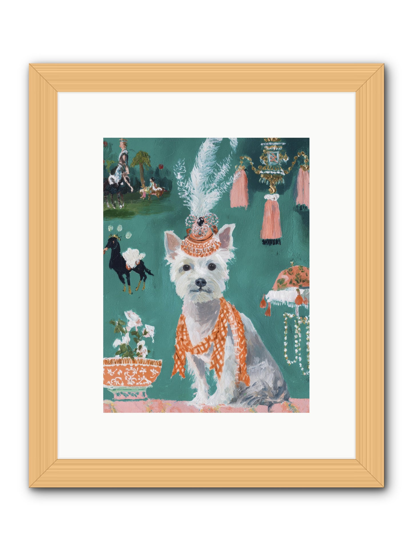 The Whisper of Gladness -- Framed Print - Natural 9x12