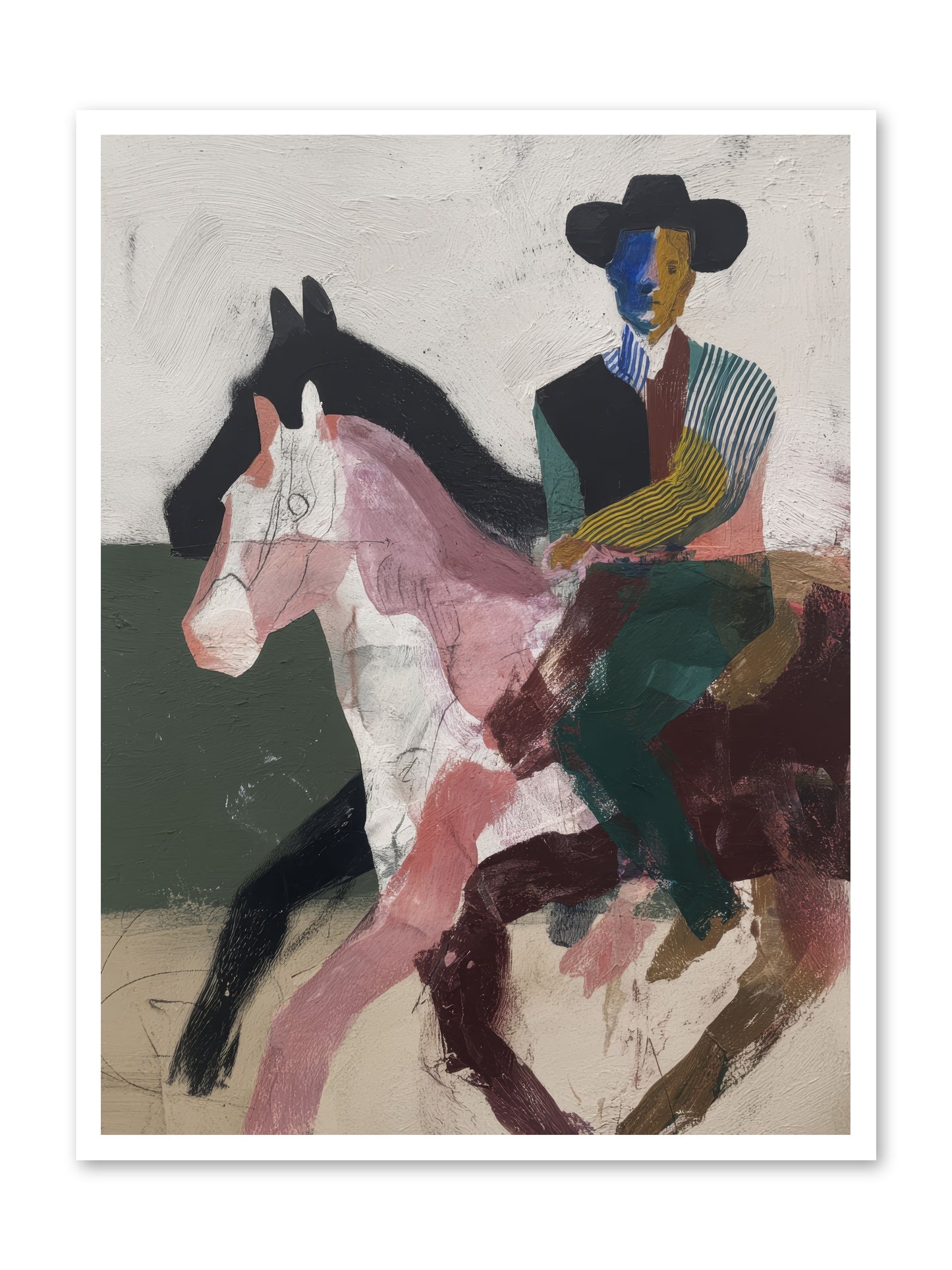 The Wind Chaser -- Loose Canvas Print 30x40