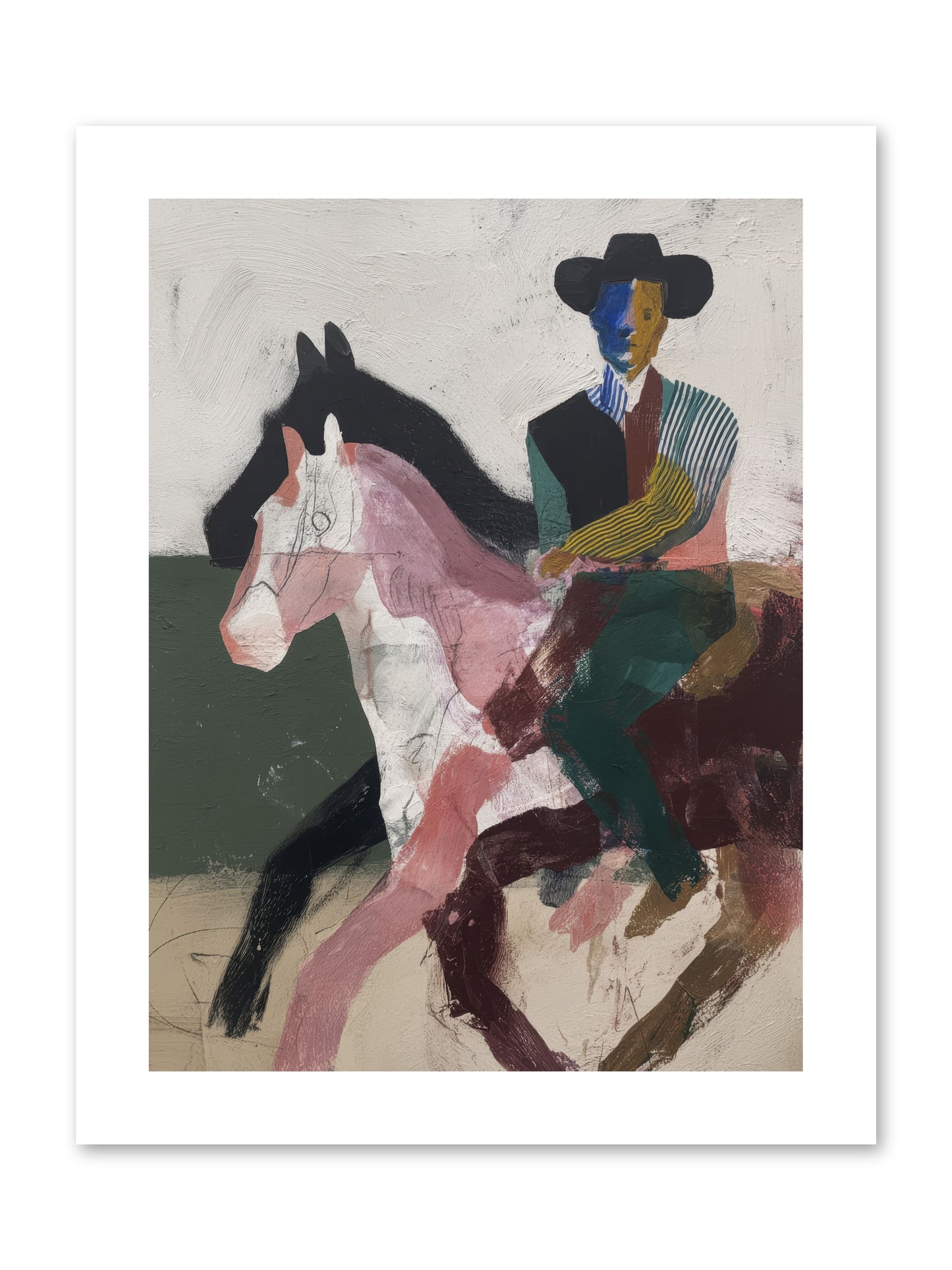 The Wind Chaser -- Loose Canvas Print 9x12