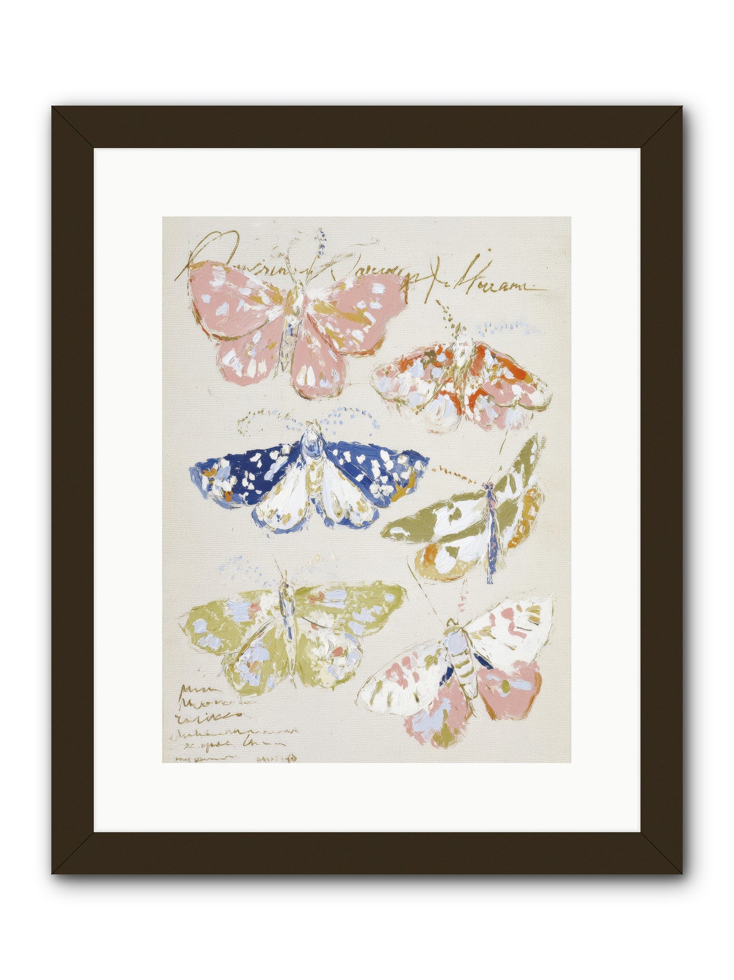 The Window at Villa Lemon -- Framed Print - Black 12x16