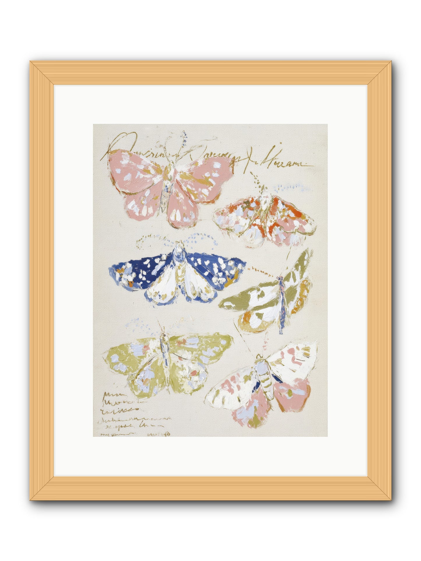 The Window at Villa Lemon -- Framed Print - Natural 12x16