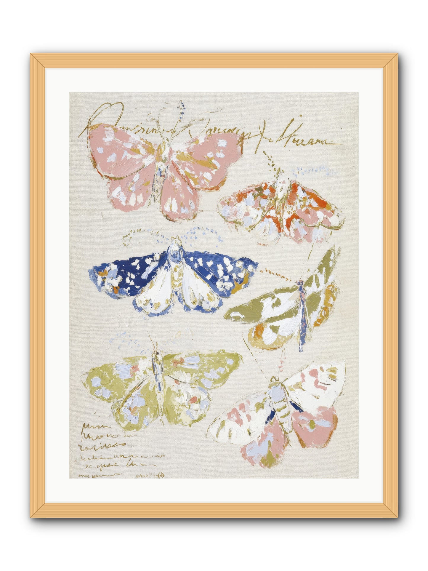 The Window at Villa Lemon -- Framed Print - Natural 24x32