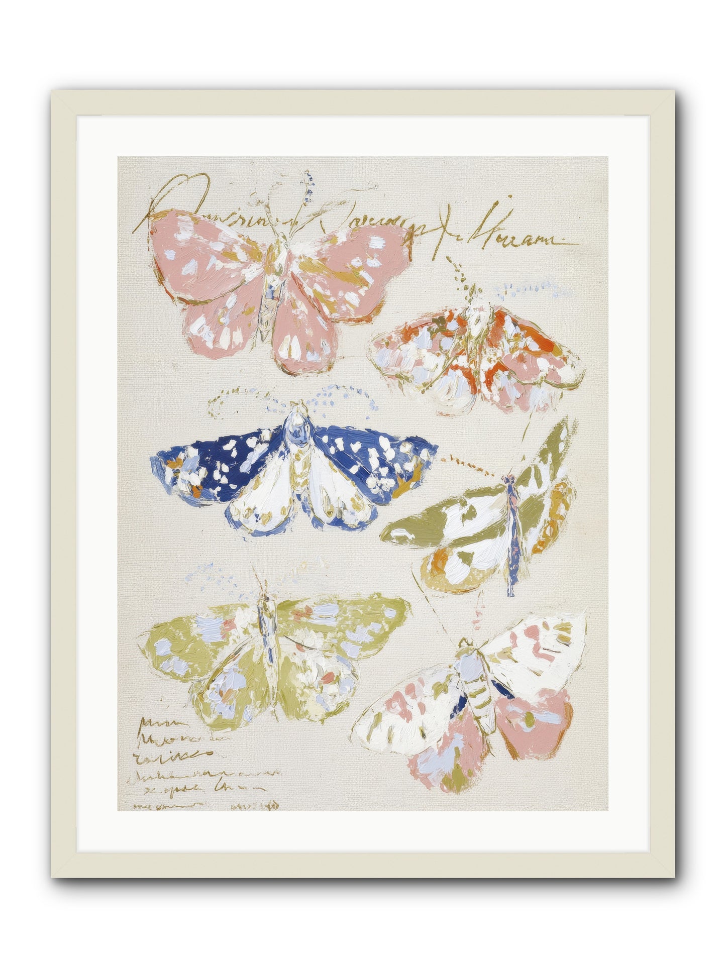The Window at Villa Lemon -- Framed Print - White 24x32