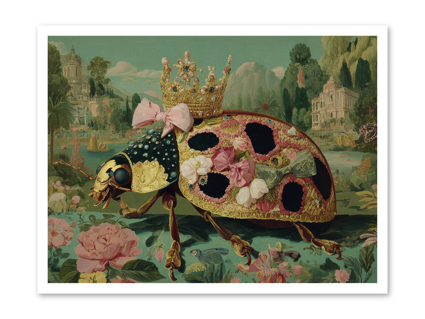 The Winsome Pavilion -- Paper Print 32x24