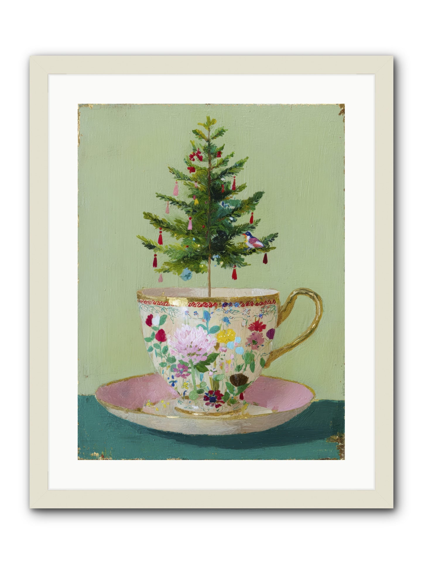 The Wish -- Framed Print - White 18x24