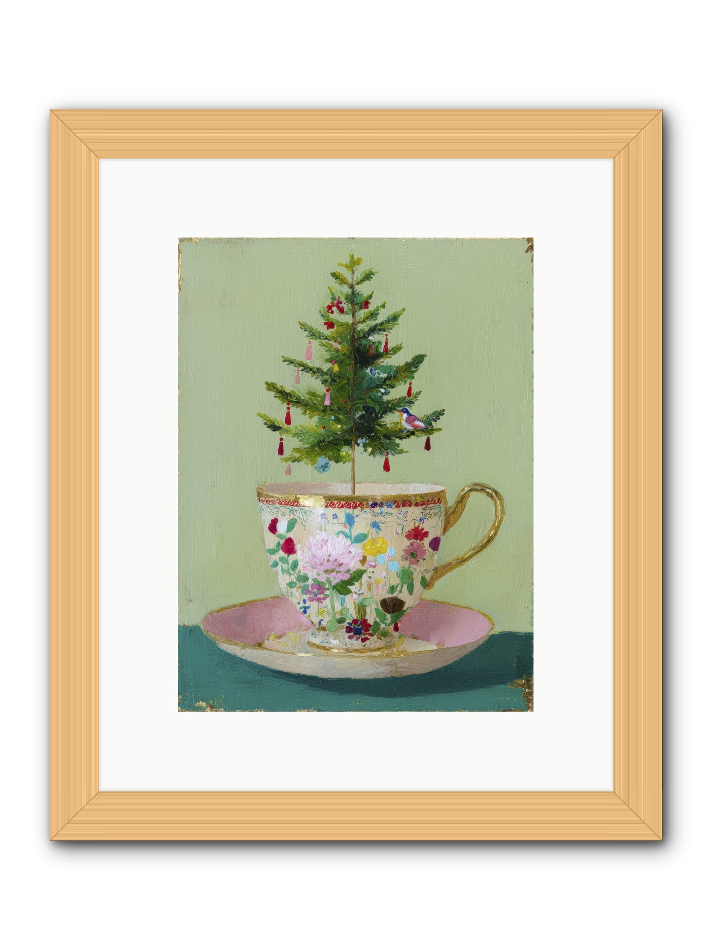The Wish -- Framed Print - Natural 9x12