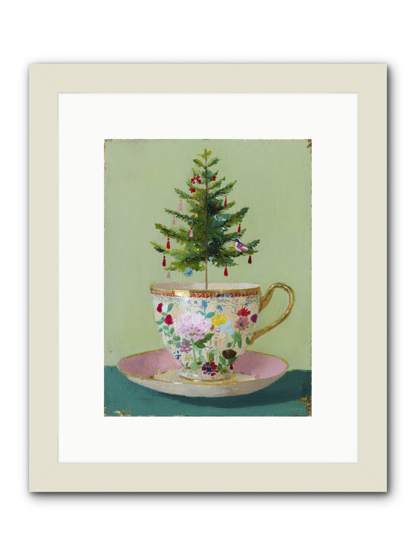 The Wish -- Framed Print - White 9x12