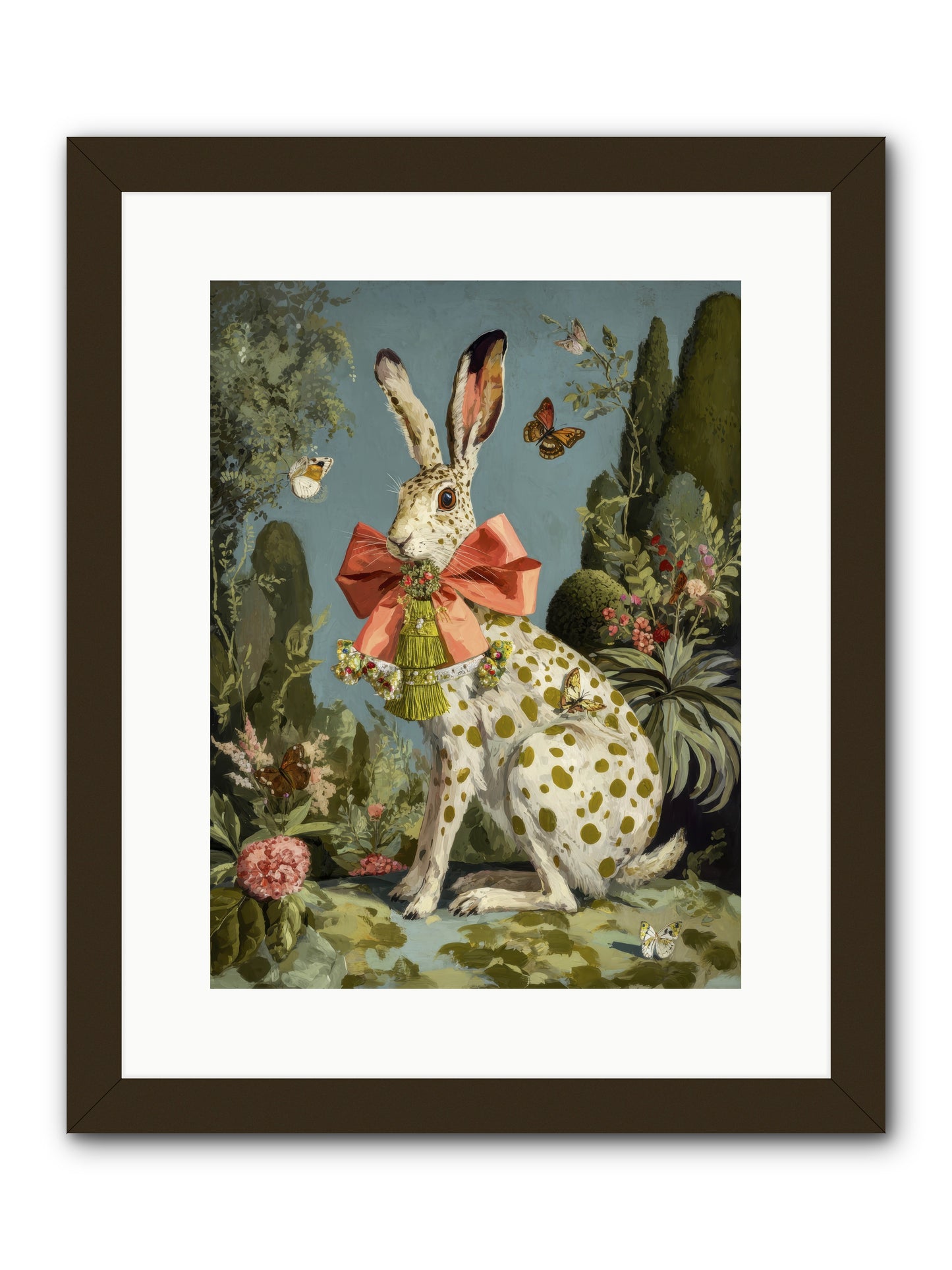 The Wistful Tapestry No.1 -- Framed Print - Black 12x16