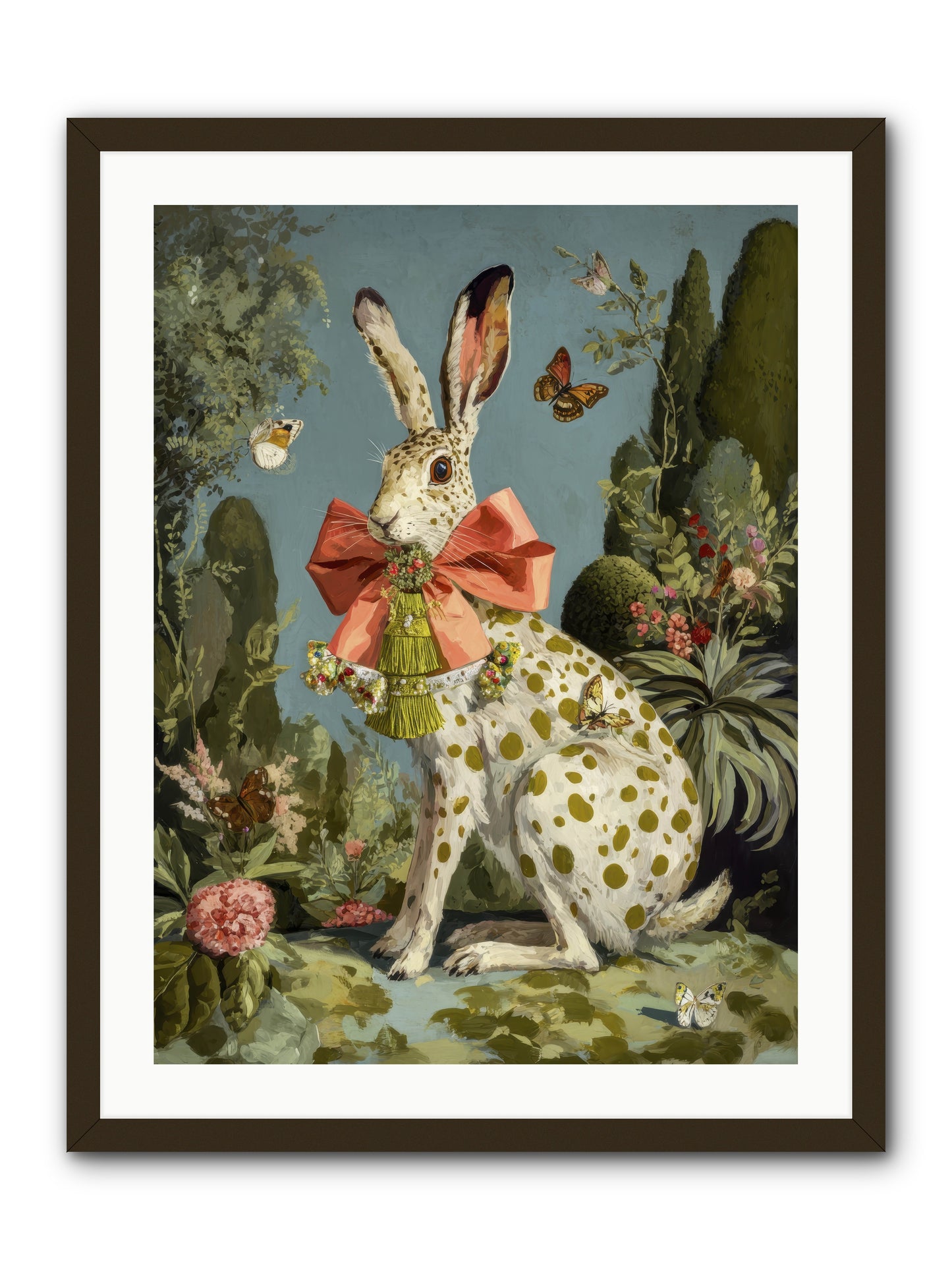 The Wistful Tapestry No.1 -- Framed Print - Black 24x32