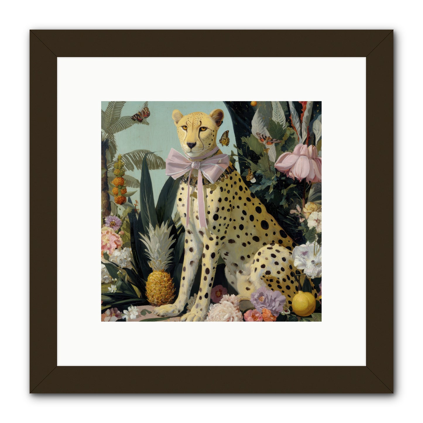 The Wonder of Silver Dawn -- Framed Print - Black 10x10