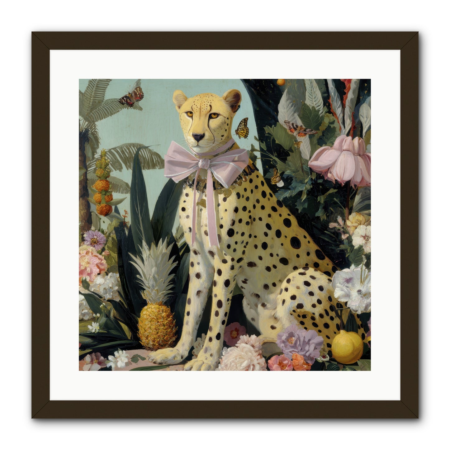 The Wonder of Silver Dawn -- Framed Print - Black 20x20