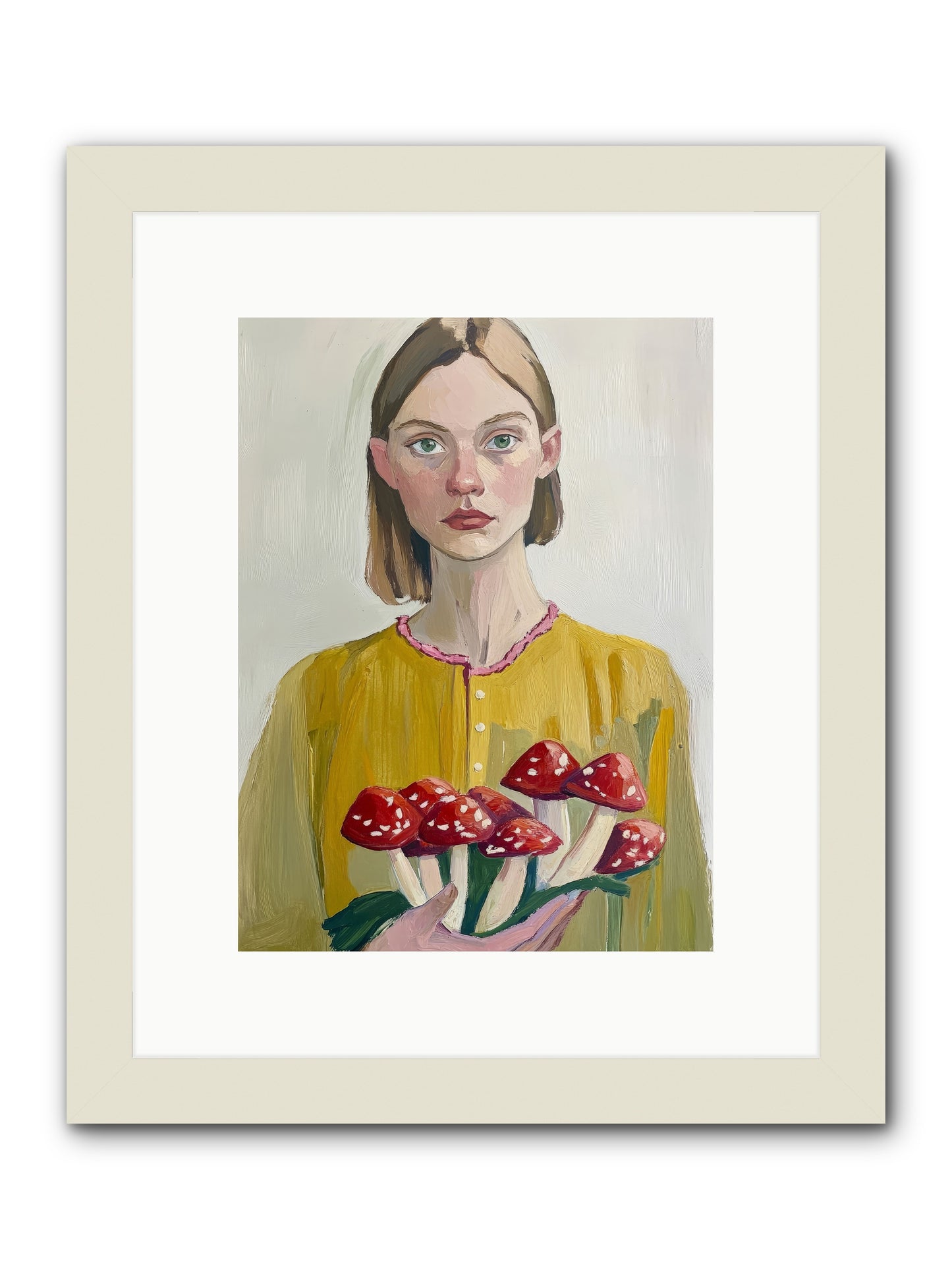 The Woodlands Guide -- Framed Print - White 9x12