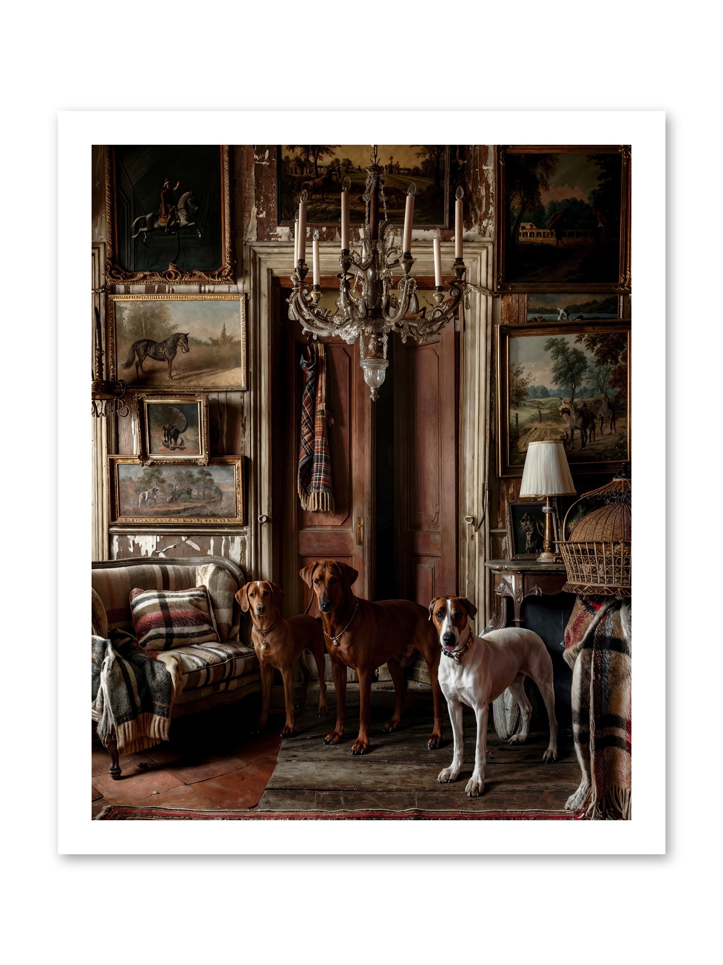 The Woofington Society -- Paper Print 16x20