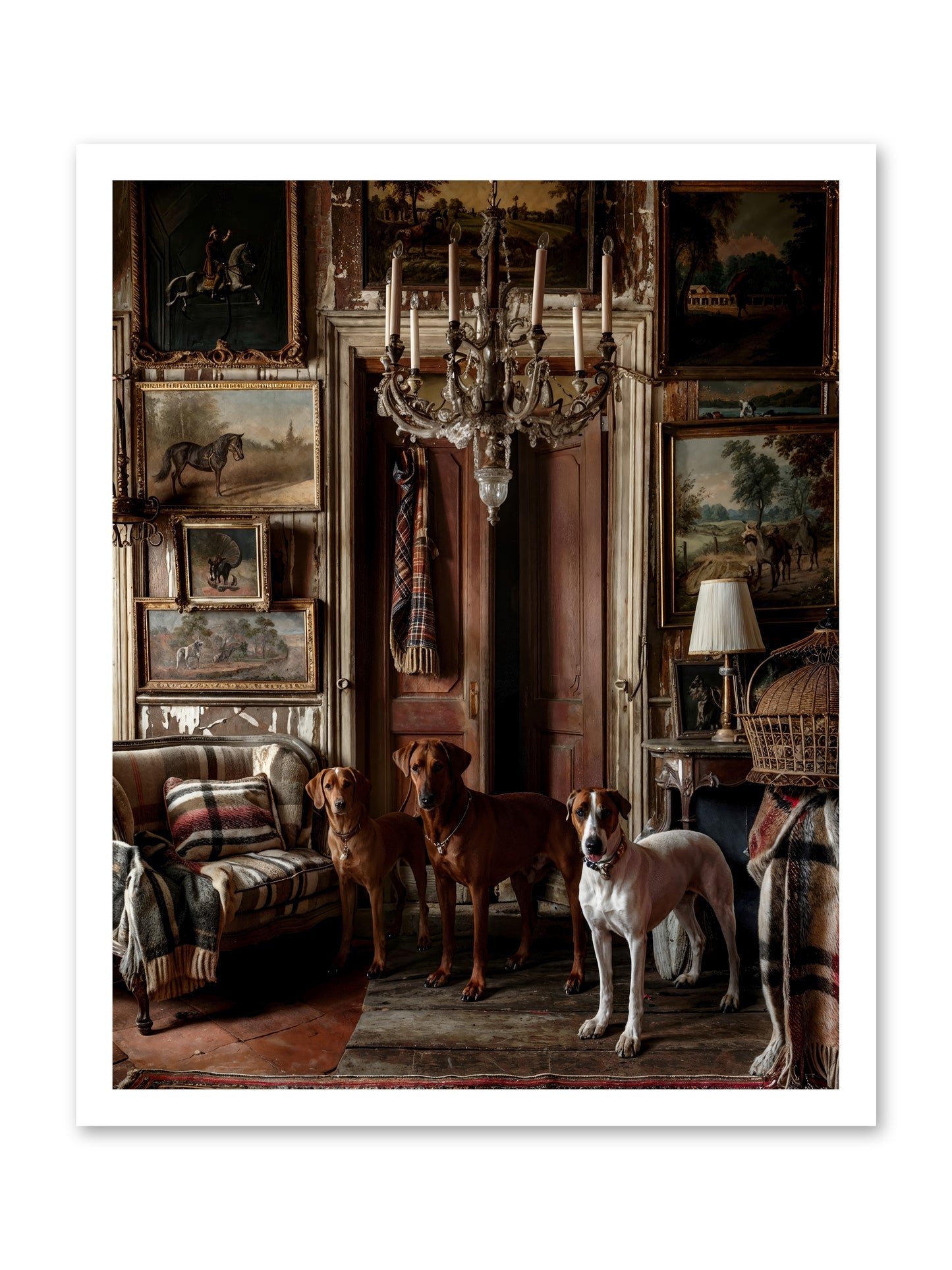 The Woofington Society -- Paper Print 20x25