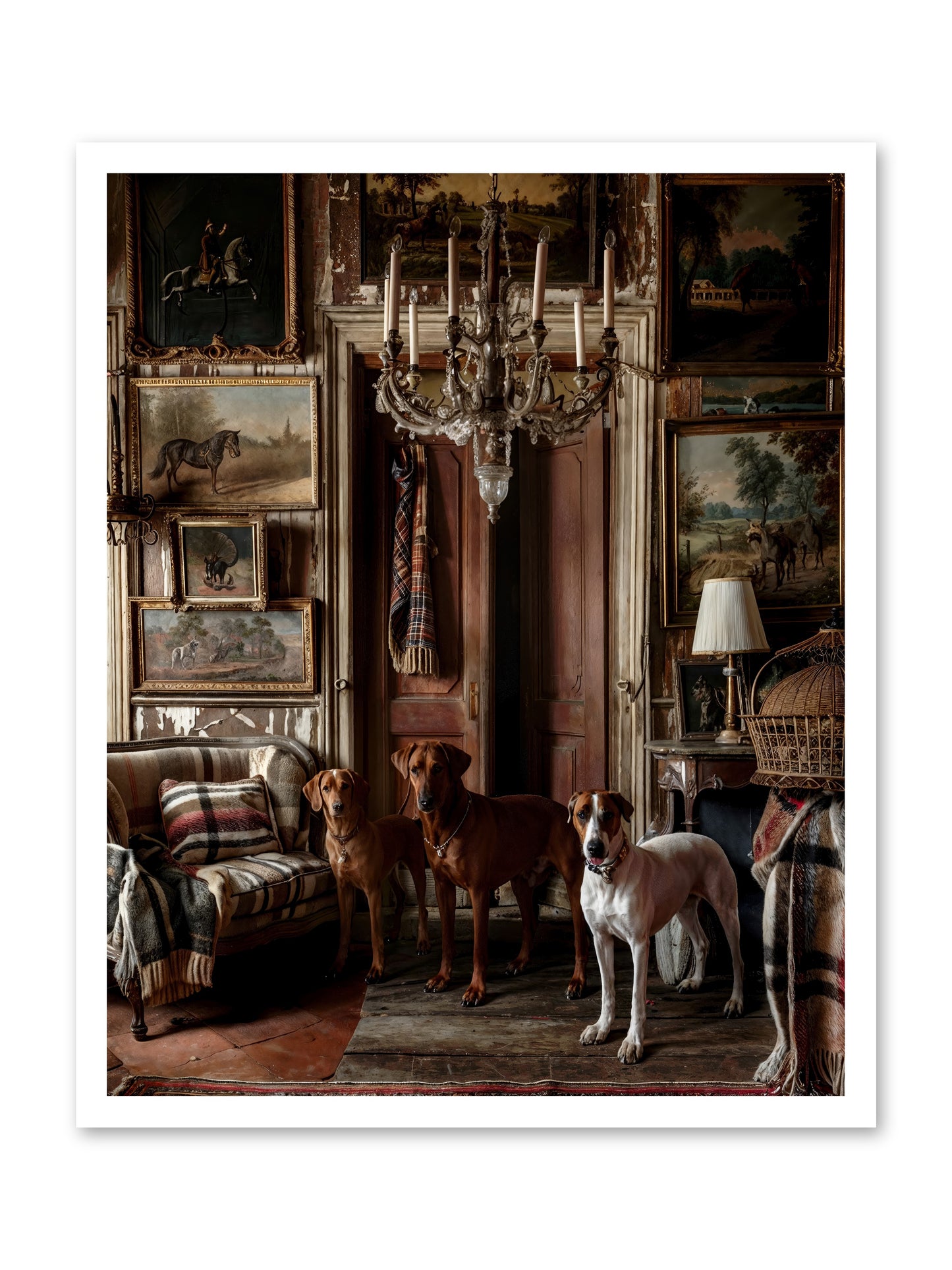 The Woofington Society -- Paper Print 24x30