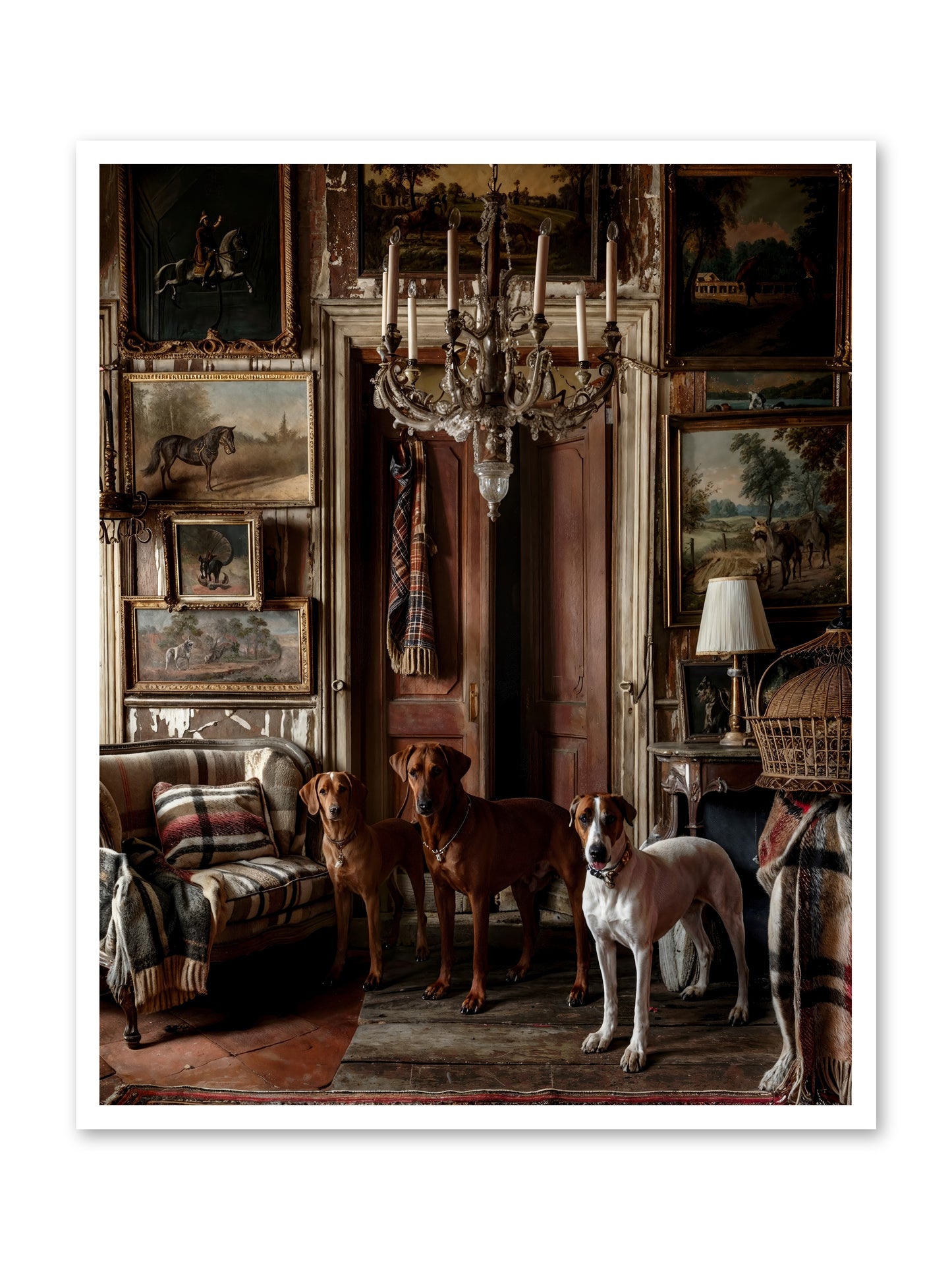 The Woofington Society -- Paper Print 32x40