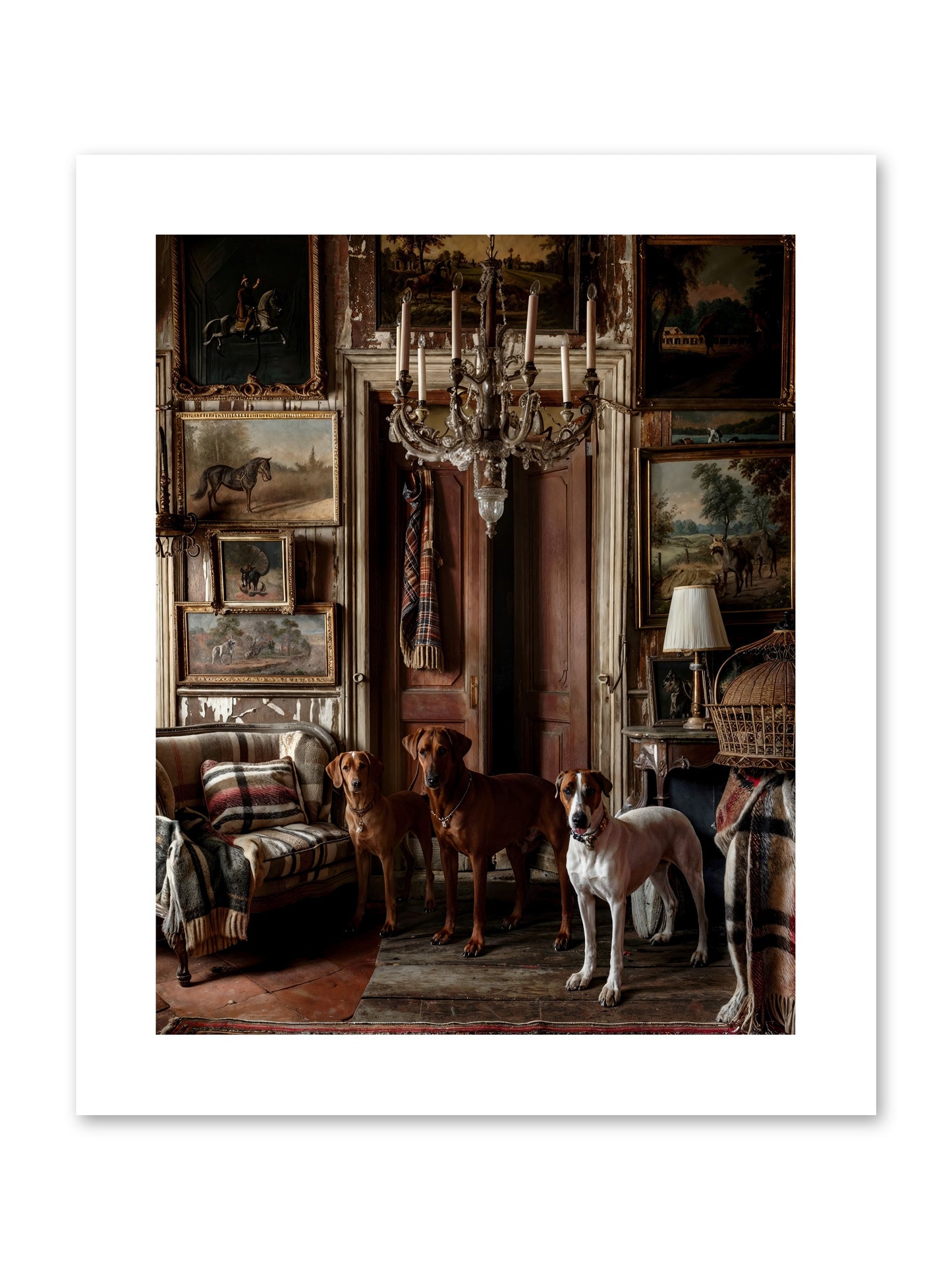 The Woofington Society -- Paper Print 8x10