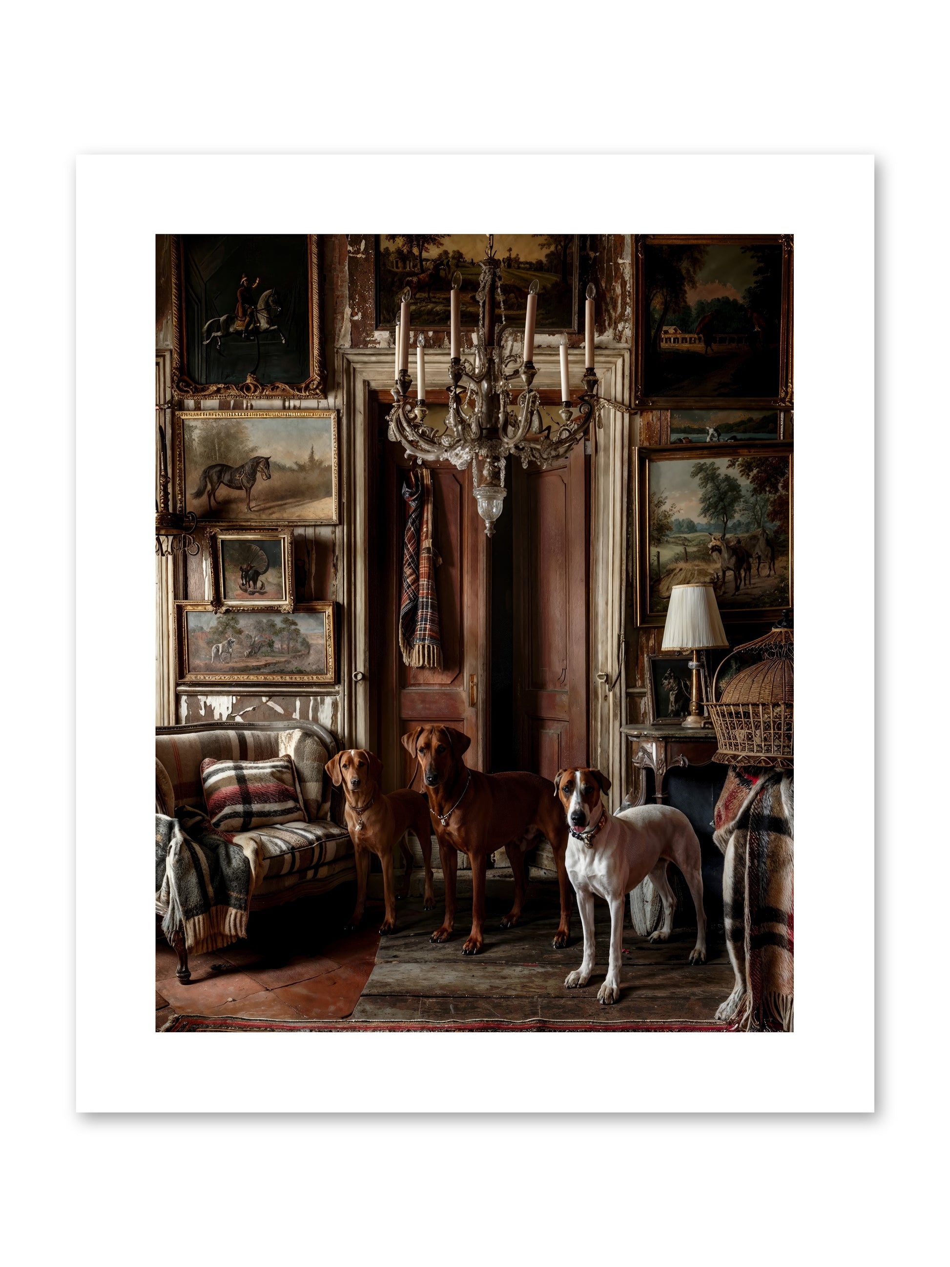 The Woofington Society -- Paper Print 8x10