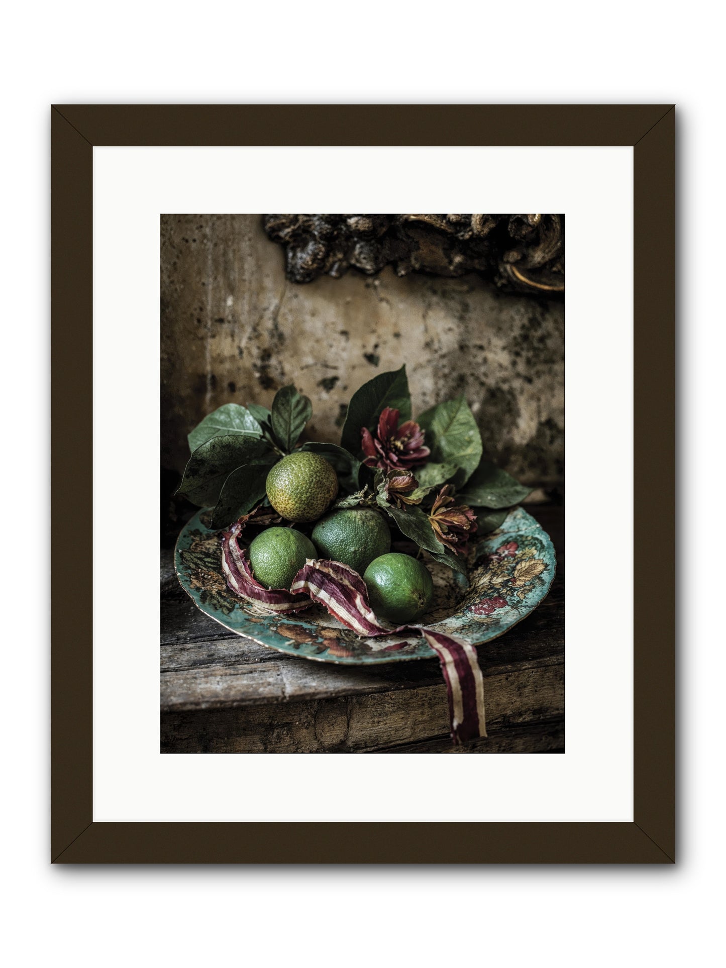 The generous earth -- Framed Print - Black 12x16
