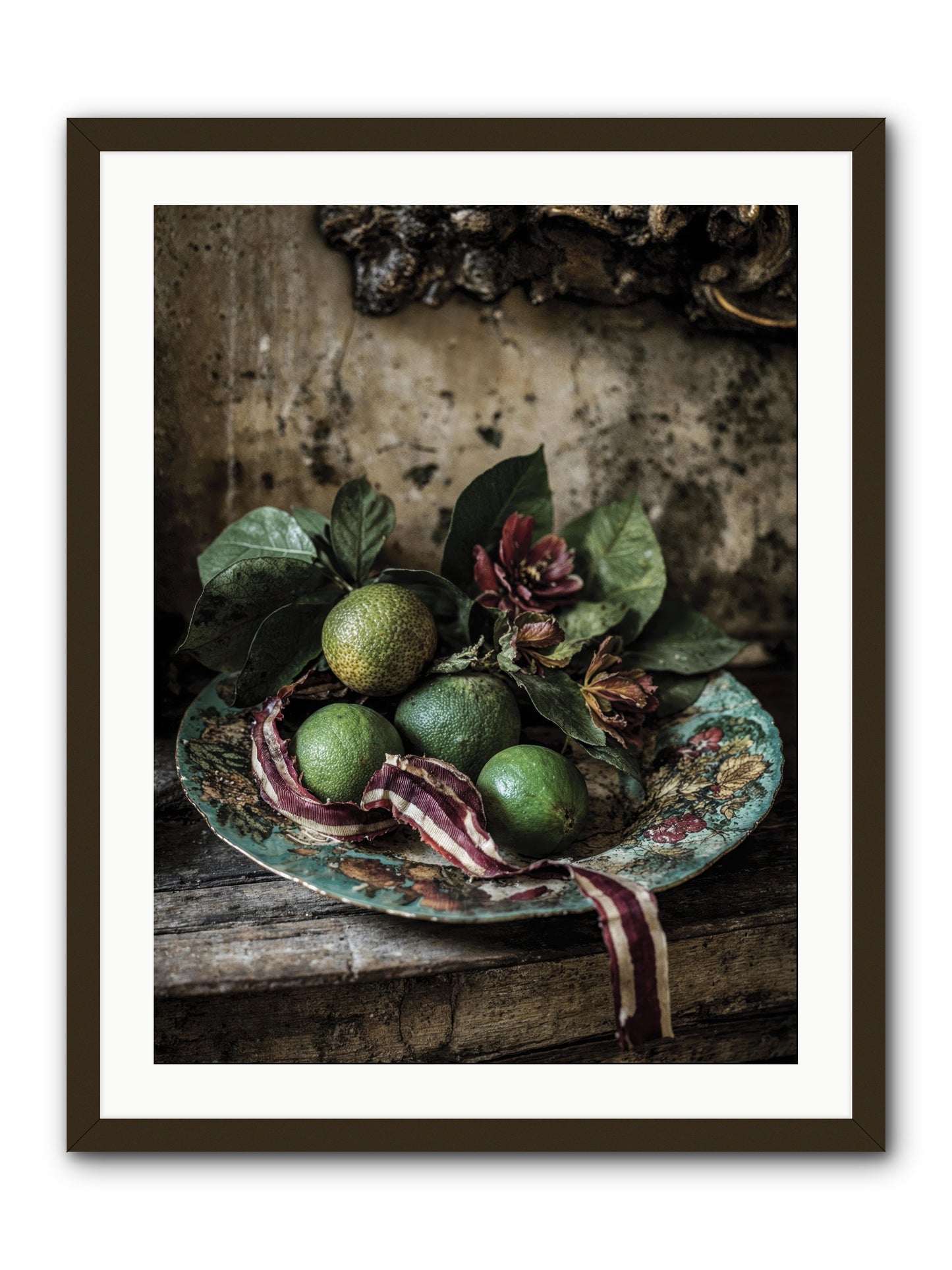 The generous earth -- Framed Print - Black 24x32