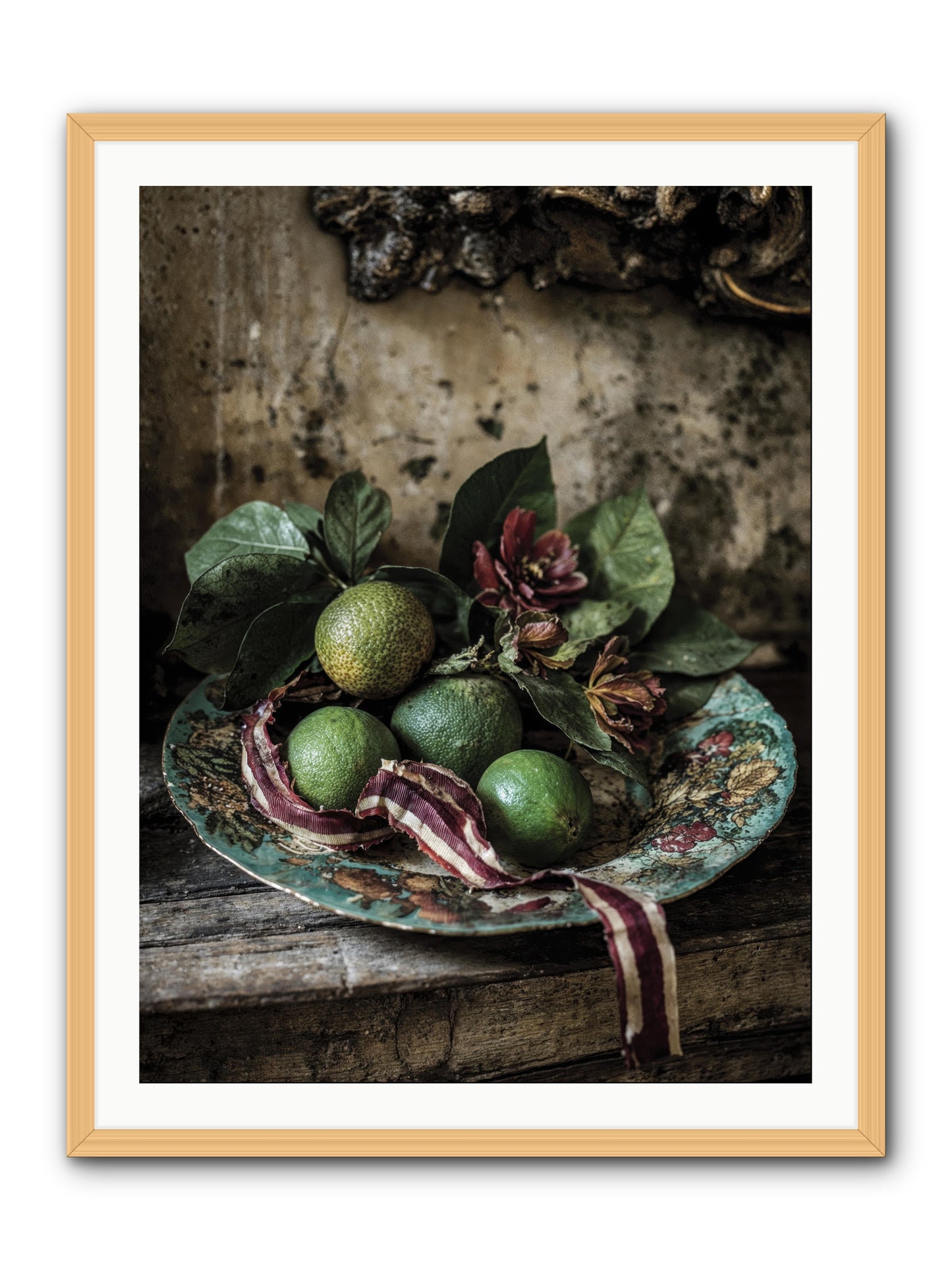 The generous earth -- Framed Print - Natural 30x40