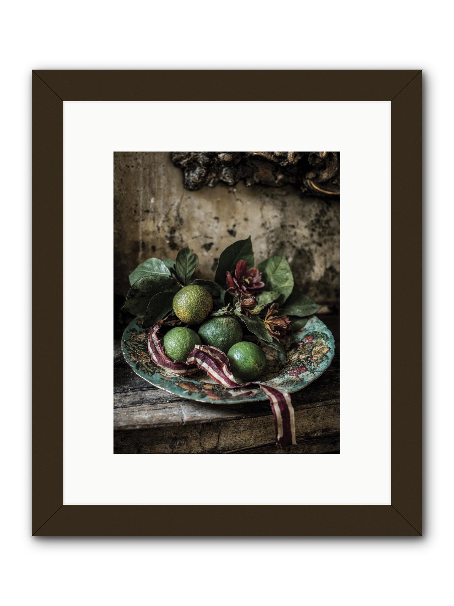 The generous earth -- Framed Print - Black 9x12
