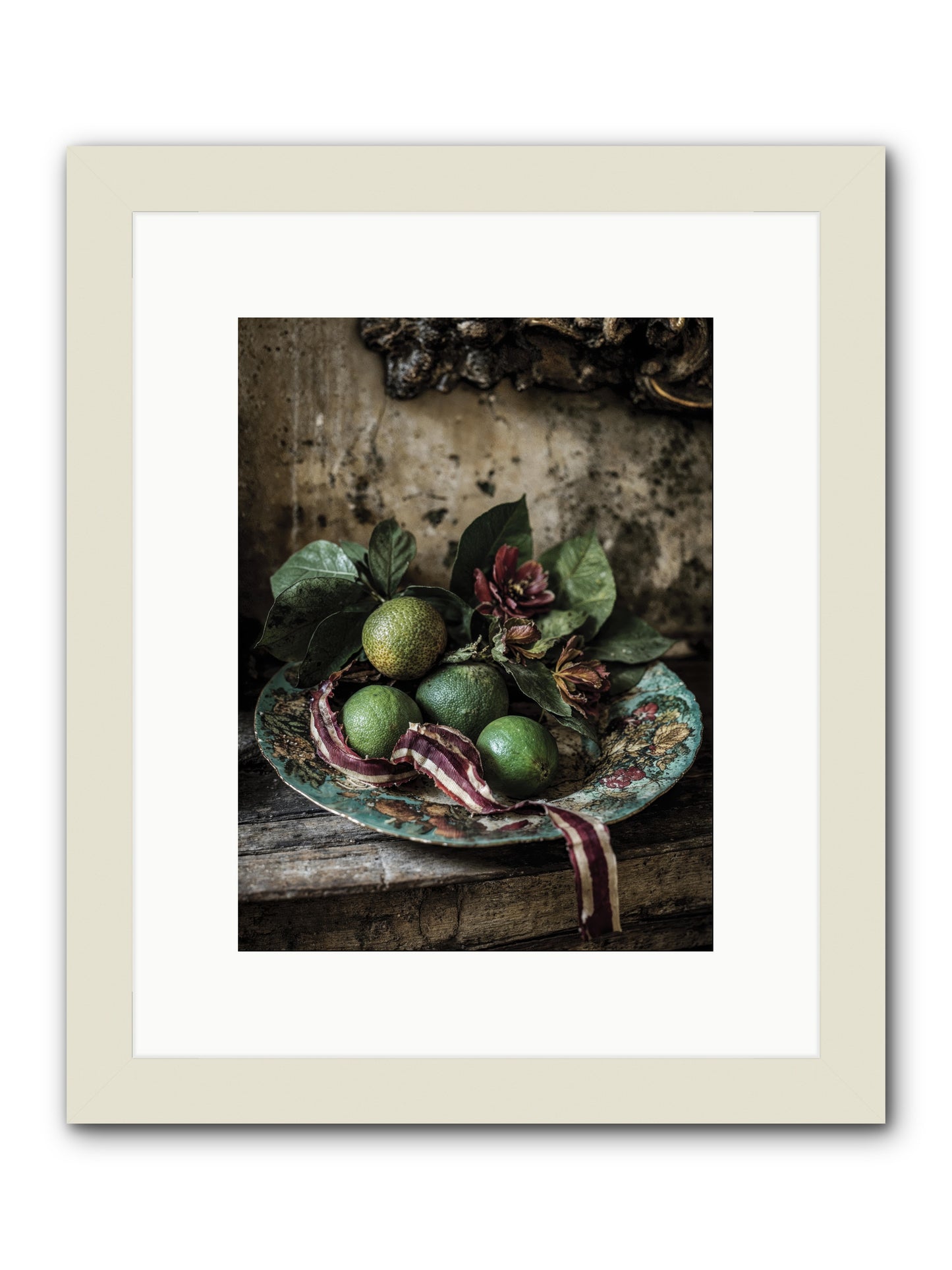 The generous earth -- Framed Print - White 9x12
