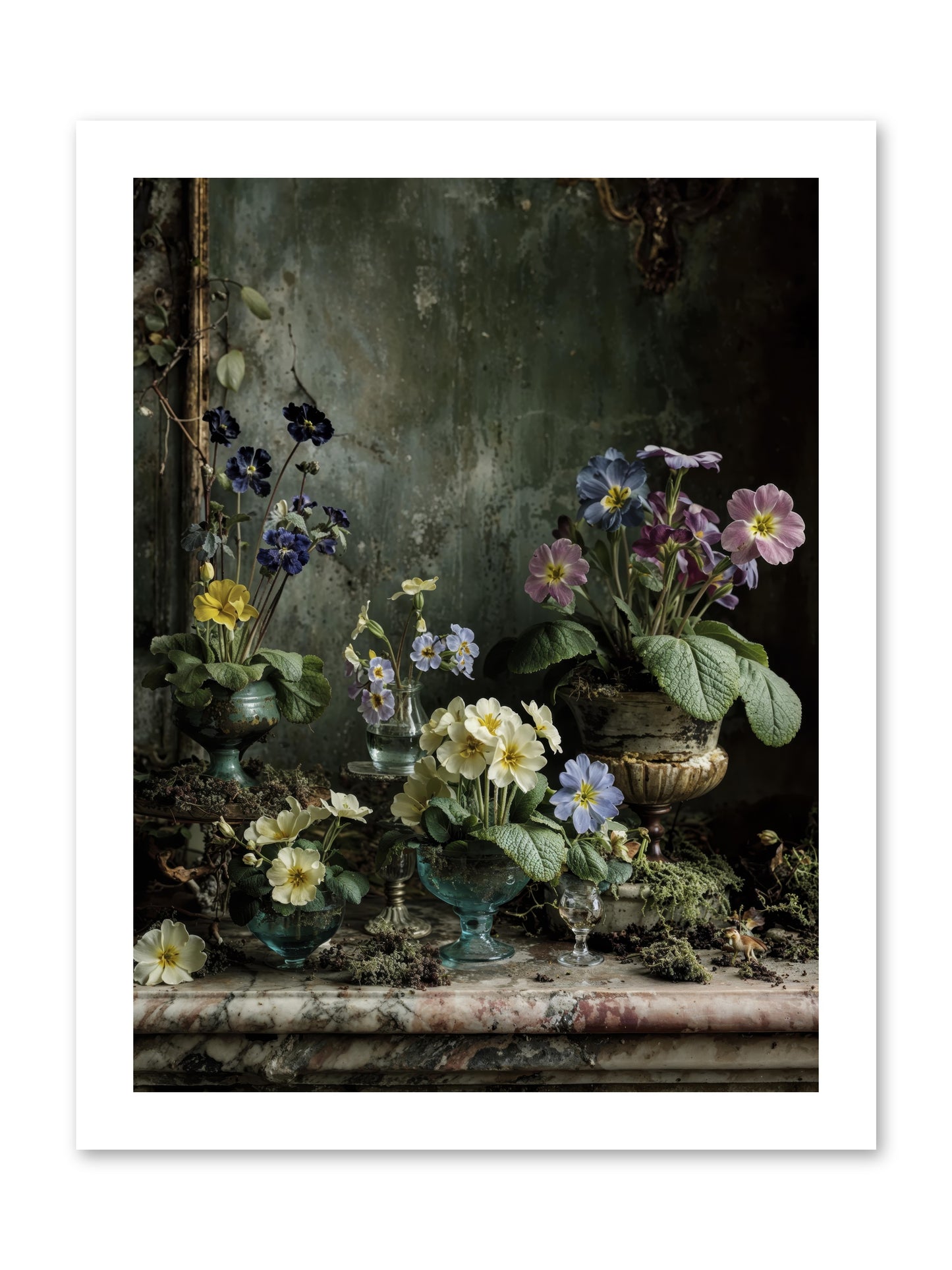 The glow that remains -- Paper Print 12x16