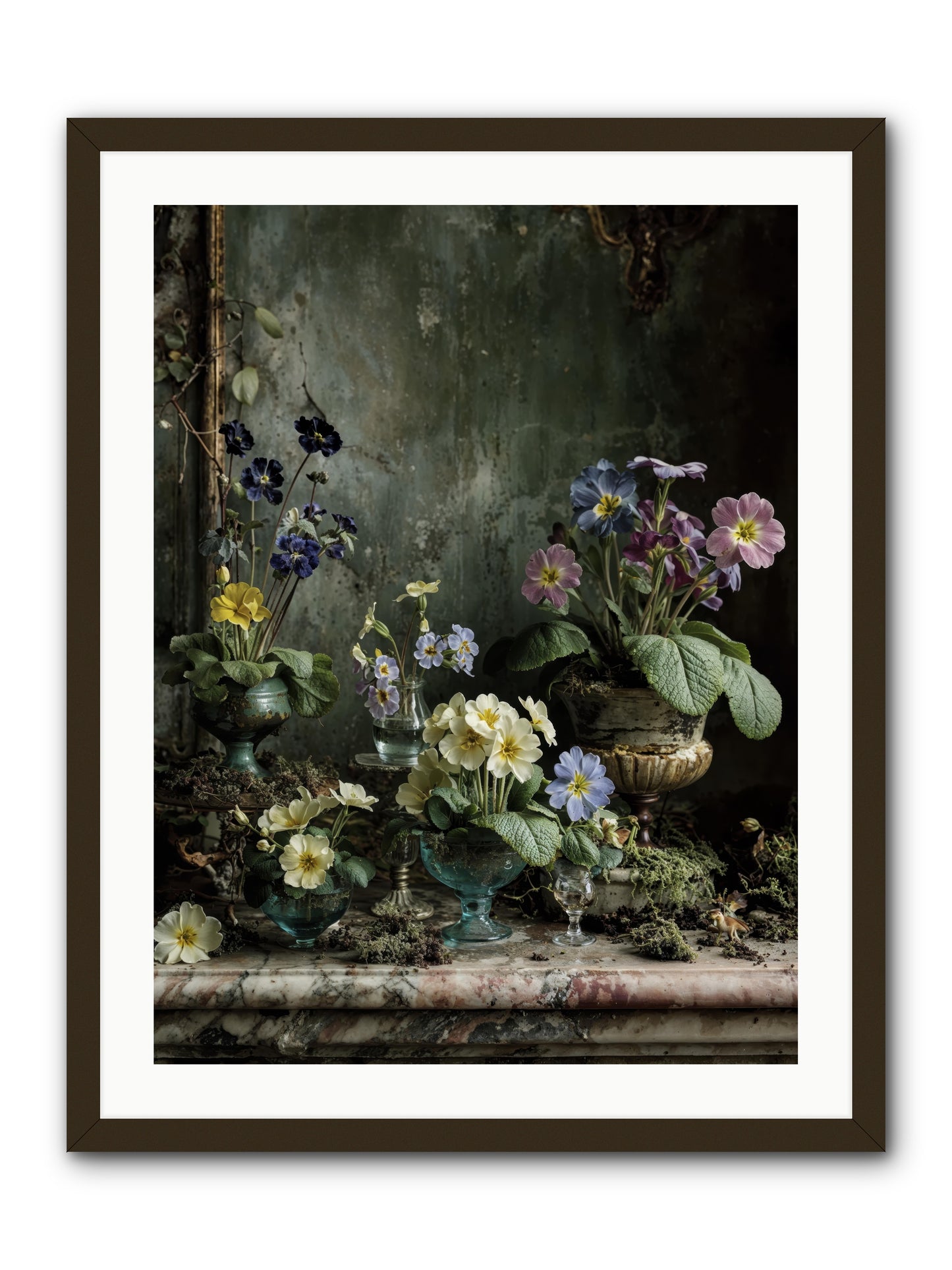 The glow that remains -- Framed Print - Black 24x32