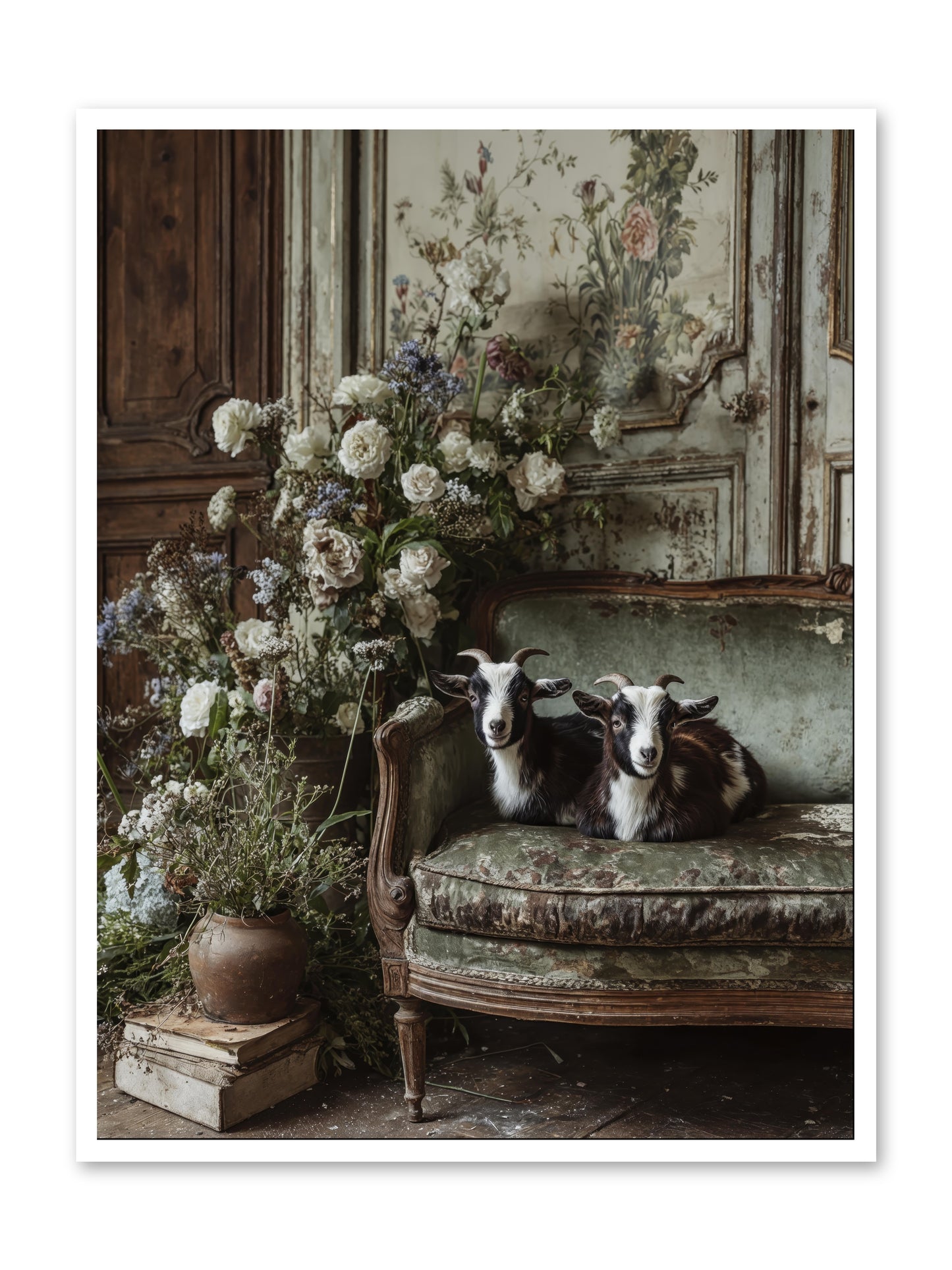 The heart's chosen joy -- Loose Canvas Print 36x48