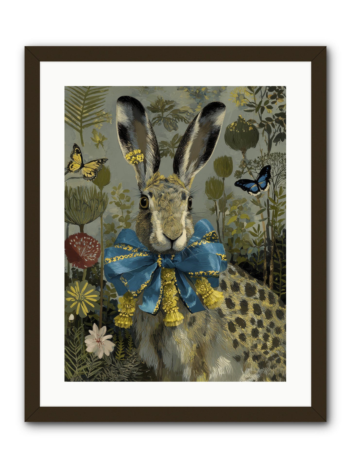 The quiet glimmer -- Framed Print - Black 18x24