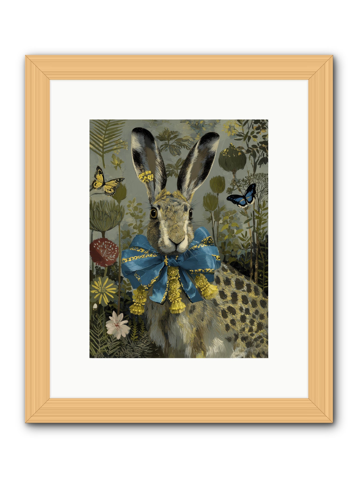 The quiet glimmer -- Framed Print - Natural 9x12