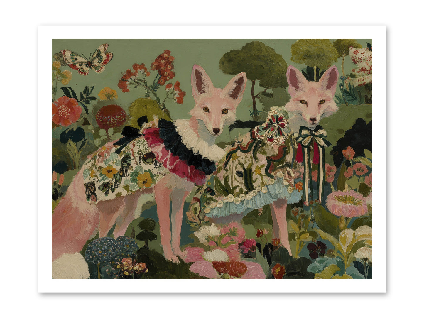 The secret orchard No.1 -- Paper Print 24x18