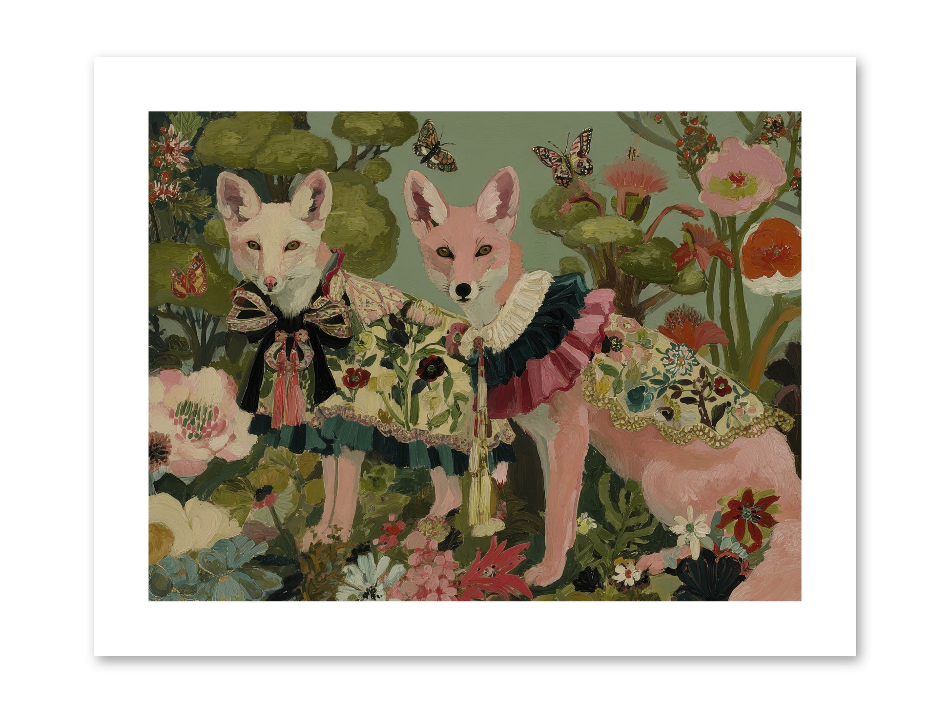The secret orchard No.2 -- Paper Print 12x9