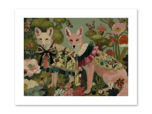 The secret orchard No.2 -- Paper Print 12x9