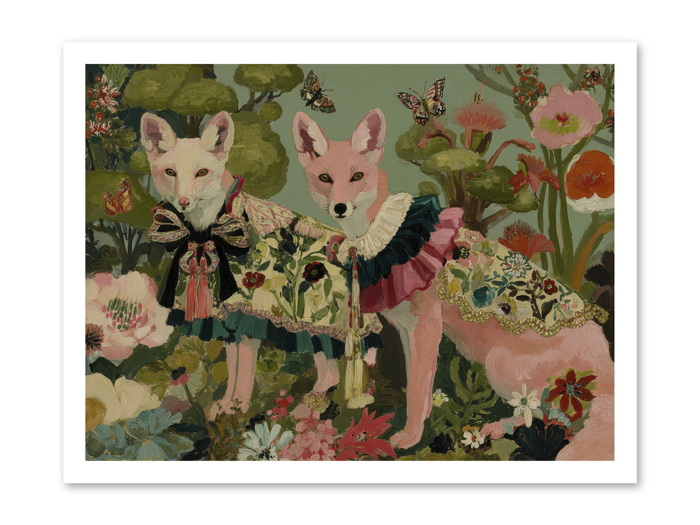 The secret orchard No.2 -- Paper Print 24x18