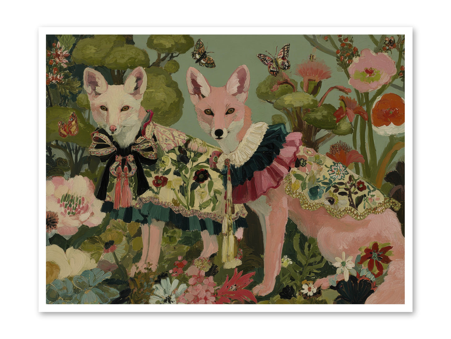 The secret orchard No.2 -- Paper Print 48x36