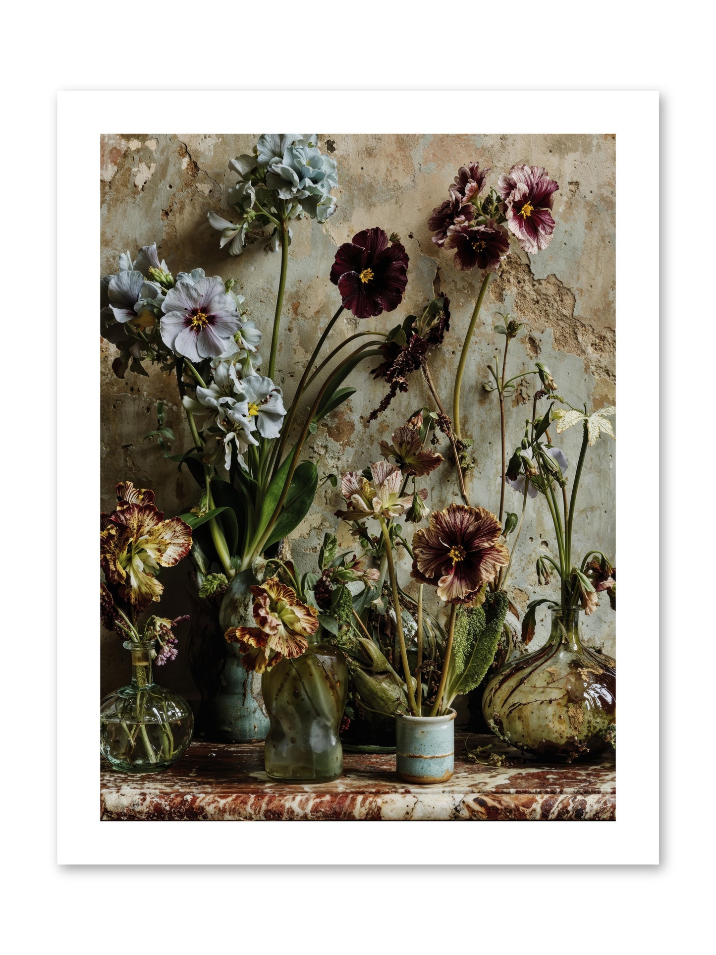 The space between souls -- Paper Print 12x16