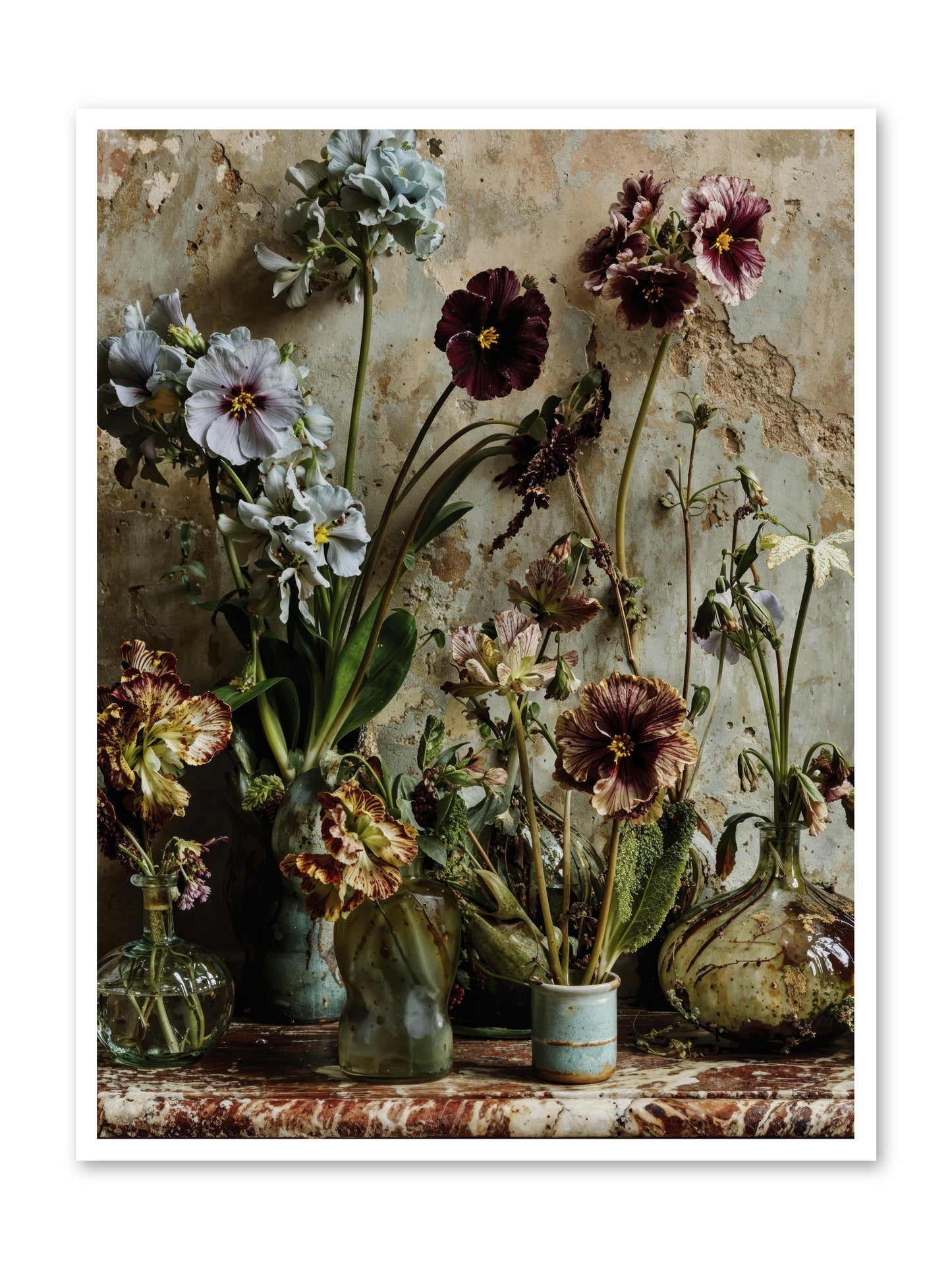 The space between souls -- Loose Canvas Print 36x48