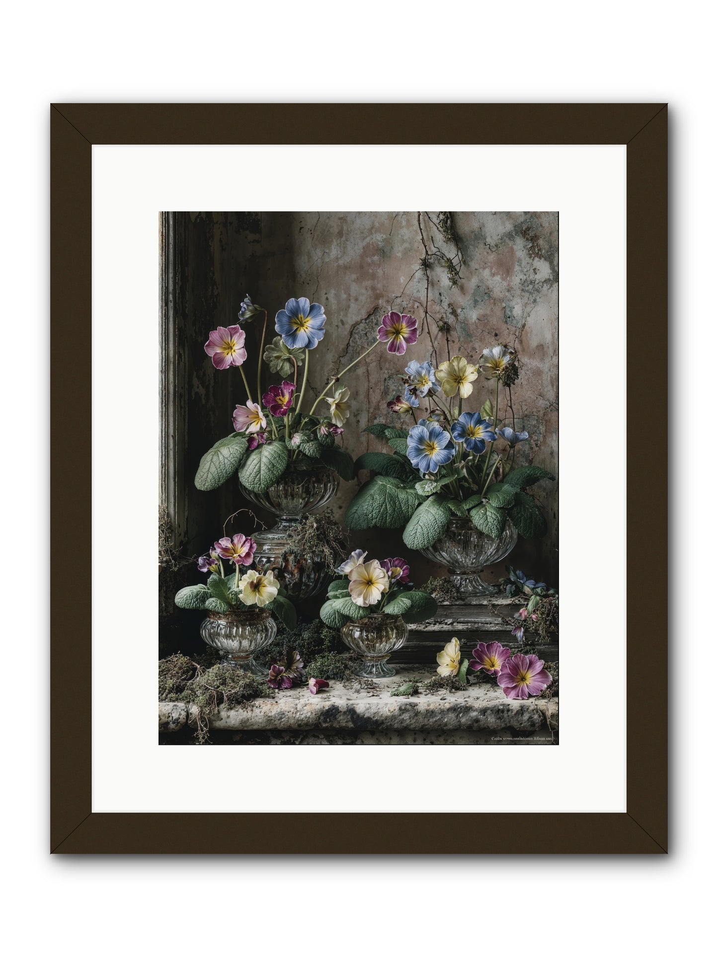 The sun's secret memoirs -- Framed Print - Black 12x16