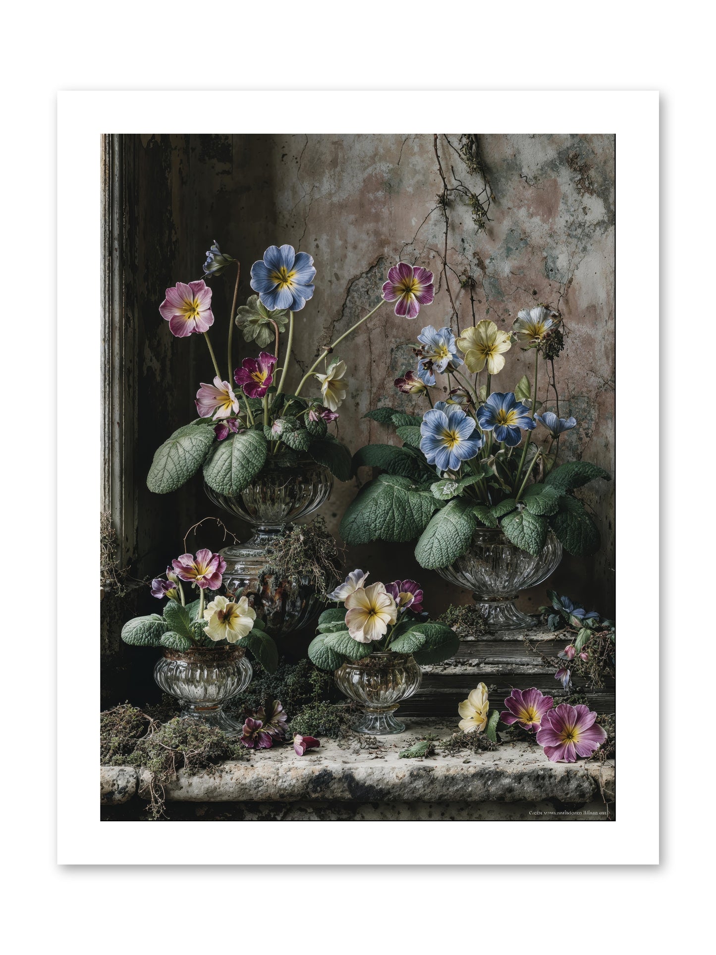 The sun's secret memoirs -- Loose Canvas Print 12x16