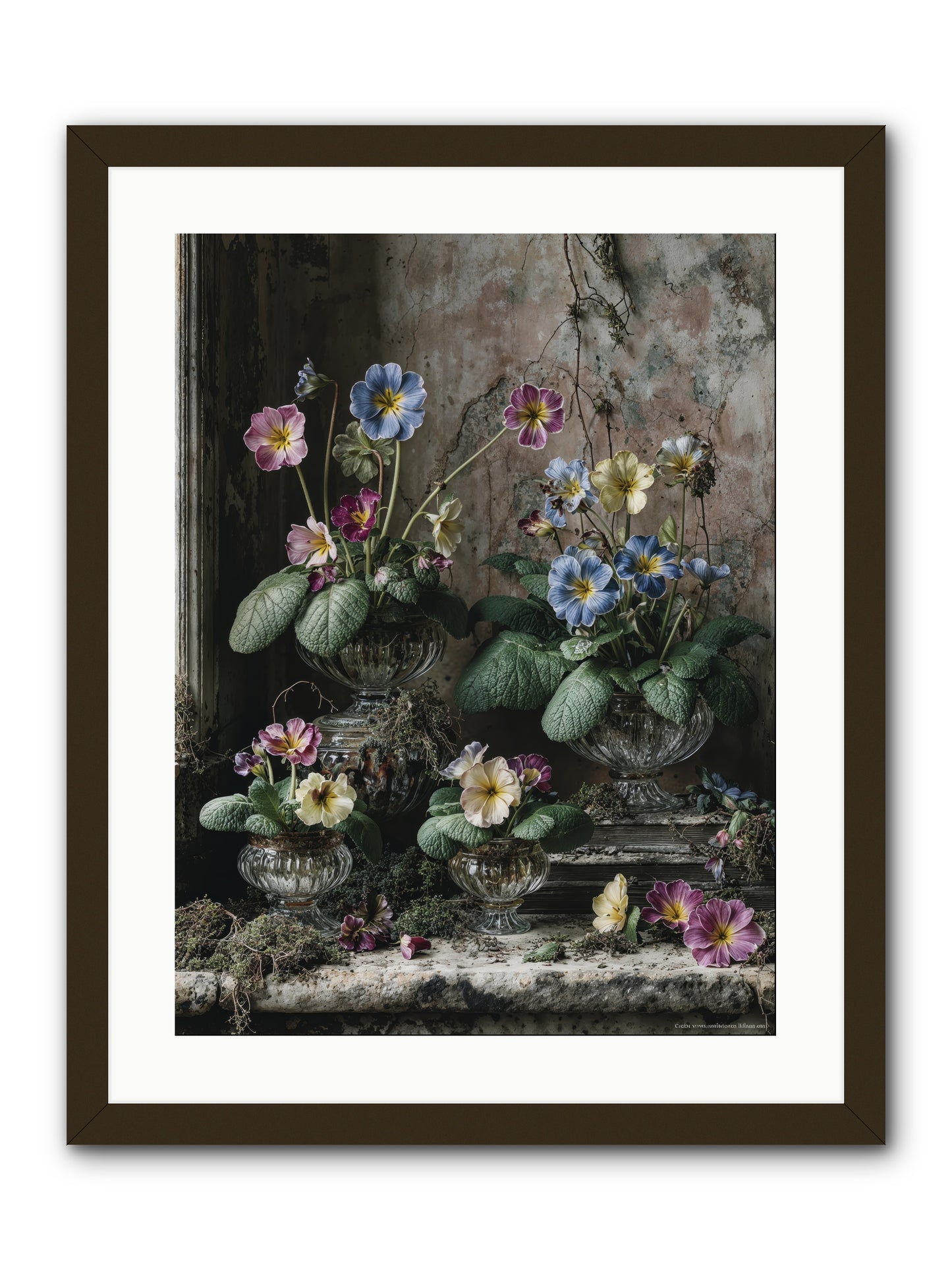 The sun's secret memoirs -- Framed Print - Black 18x24